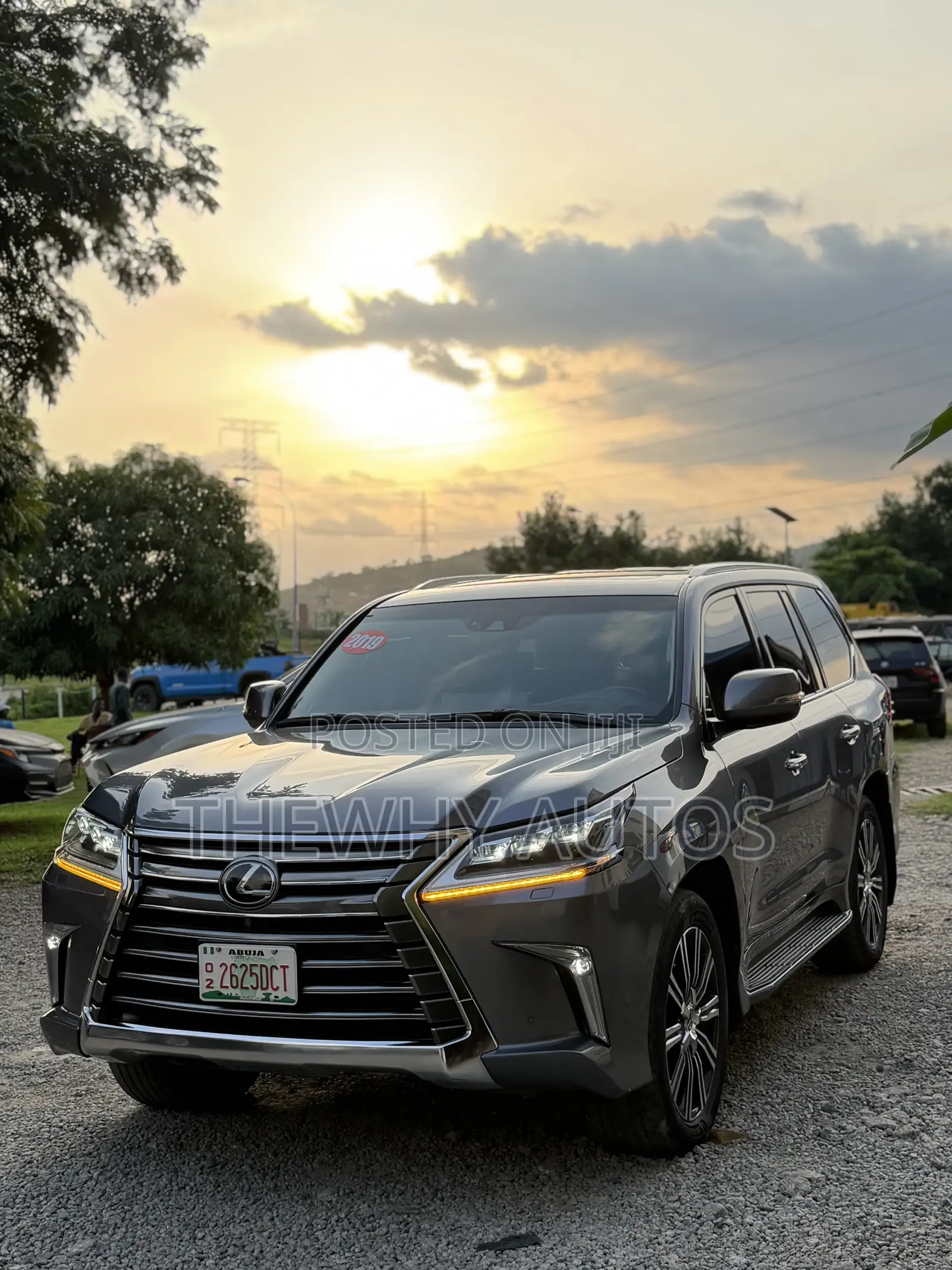Lexus LX 570 AWD 2019 Gray