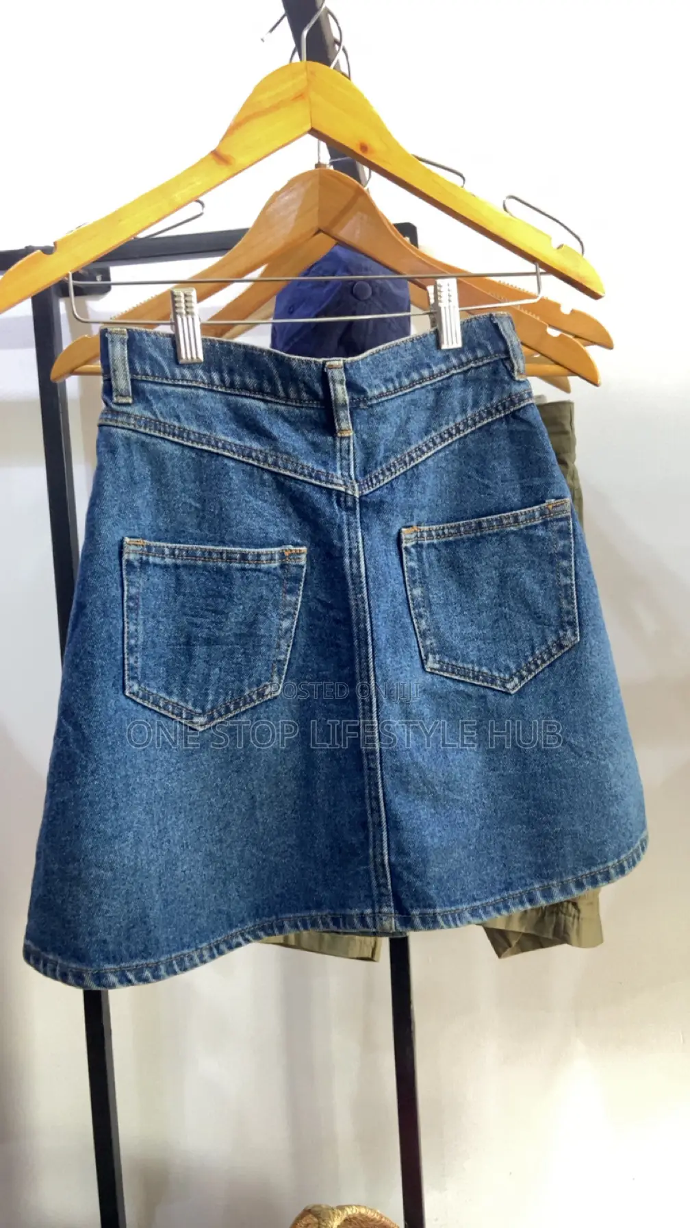 Blue Denim Skirt