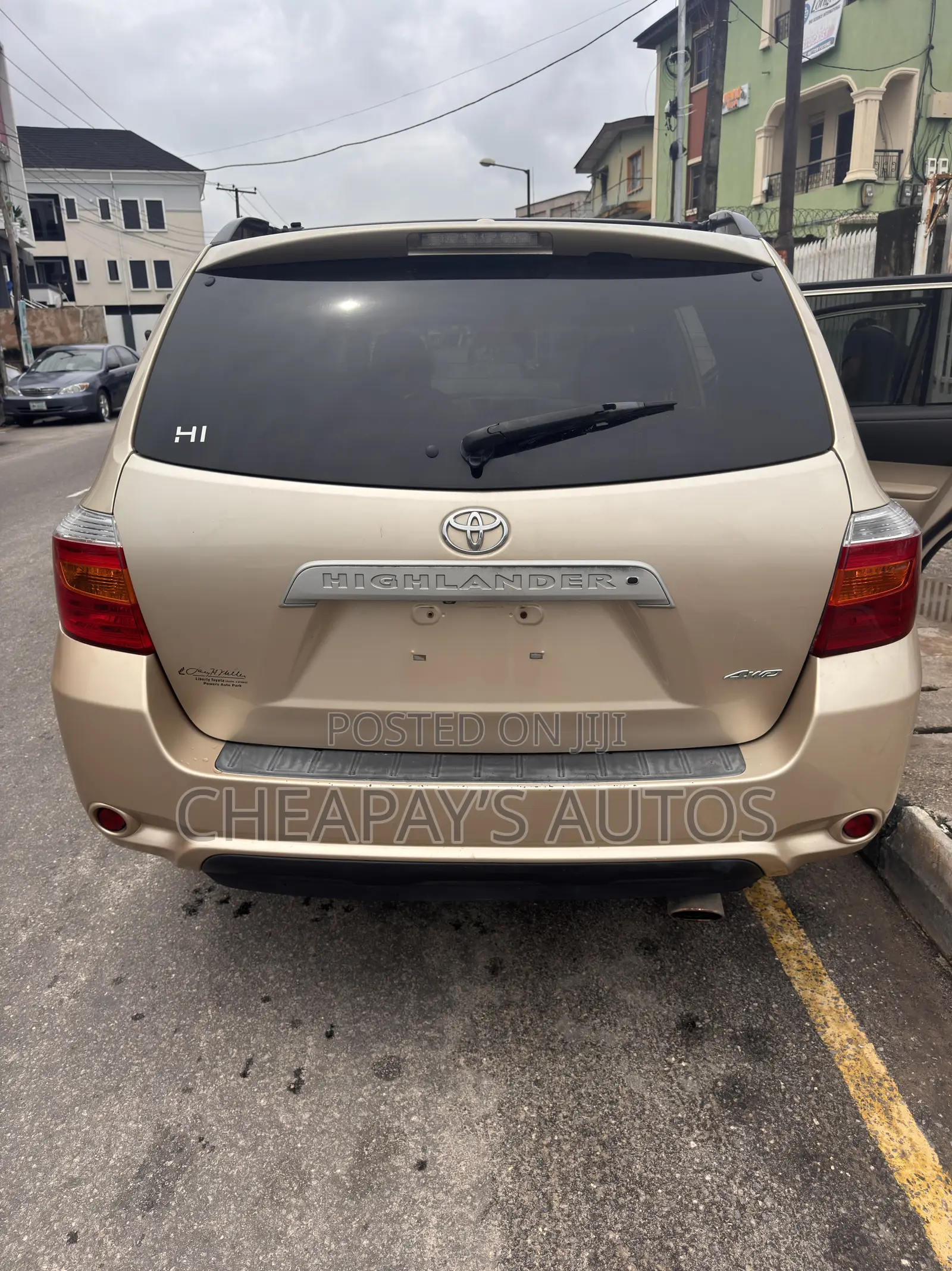 Toyota Highlander Sport 2010 Gold