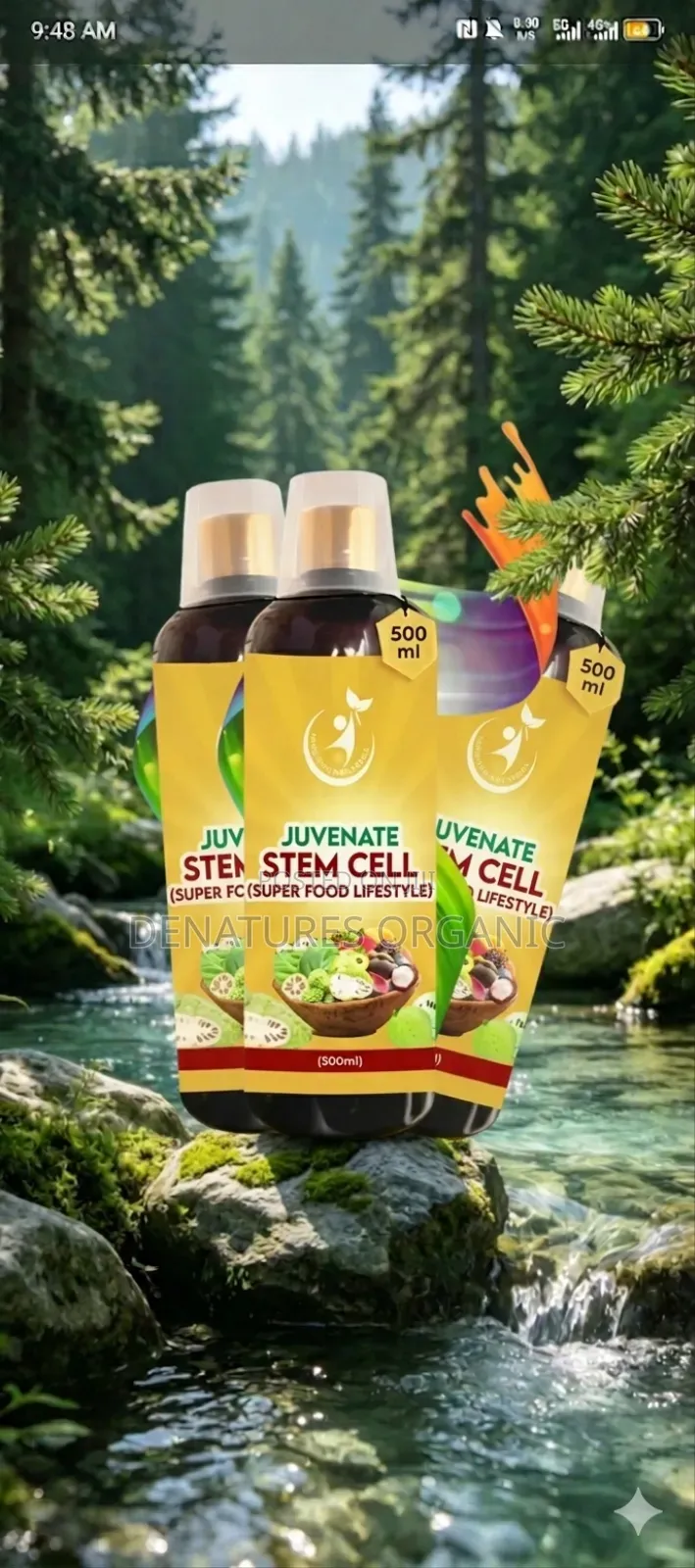 Juvenate Superfood Stemcell Boost Total Health Asokoro Abuja Store