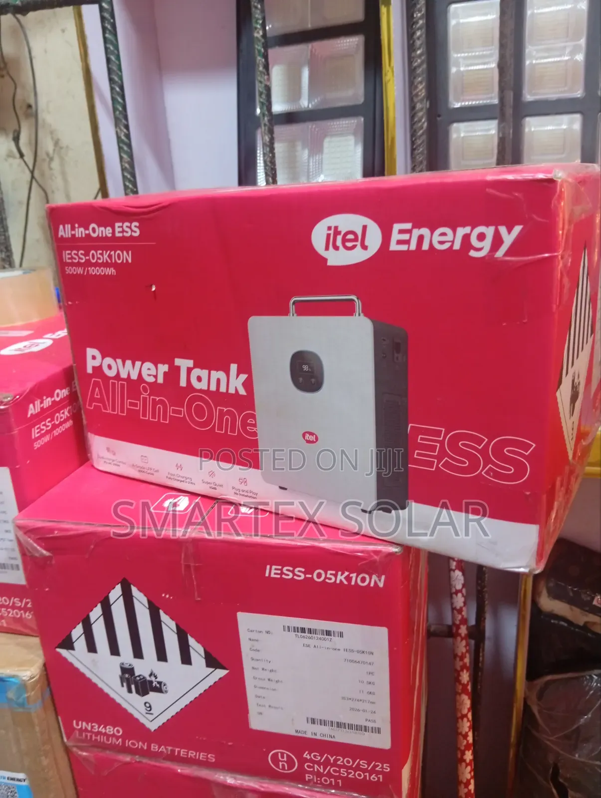1kwh Itel Solar Generator