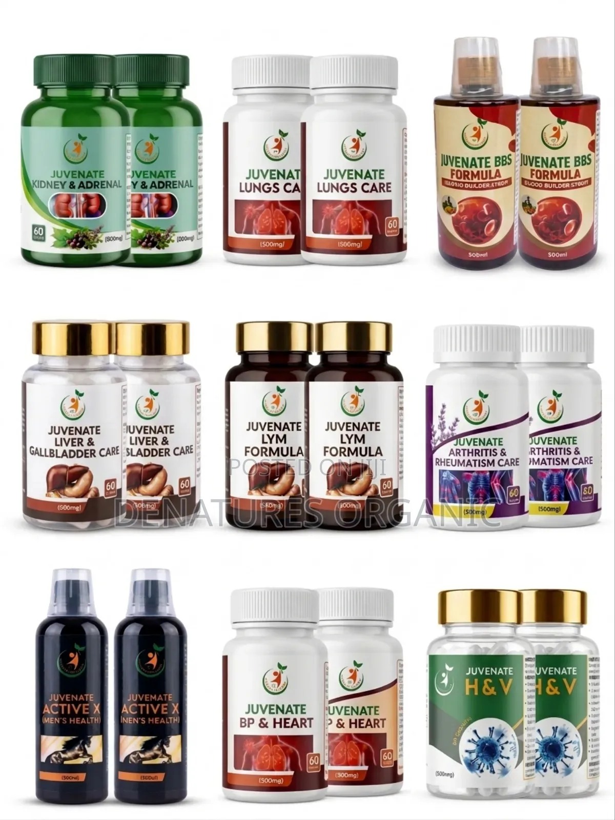 Juvenate Liver Care, Lungs Care Lymphatic, FTC Abuja Distributor