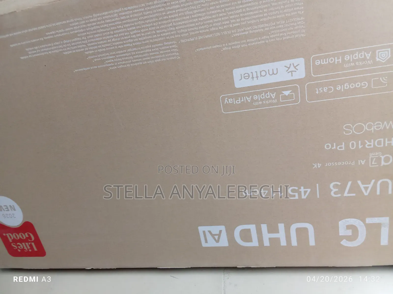 45 Inches Crystal Clear Led Smart Tv