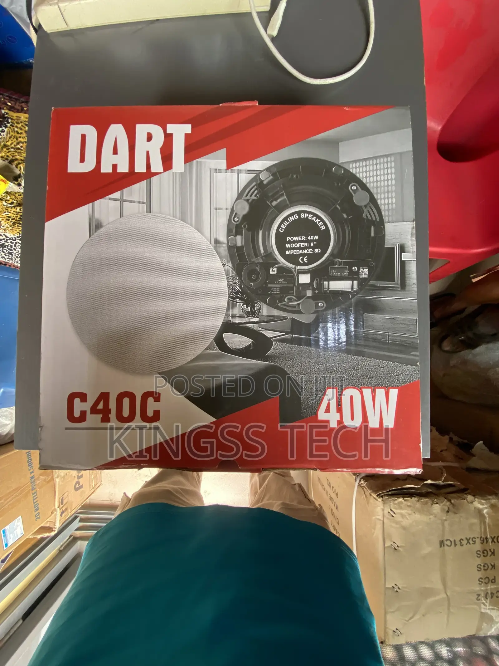 Dart C40c Ceiling Speaker 40w