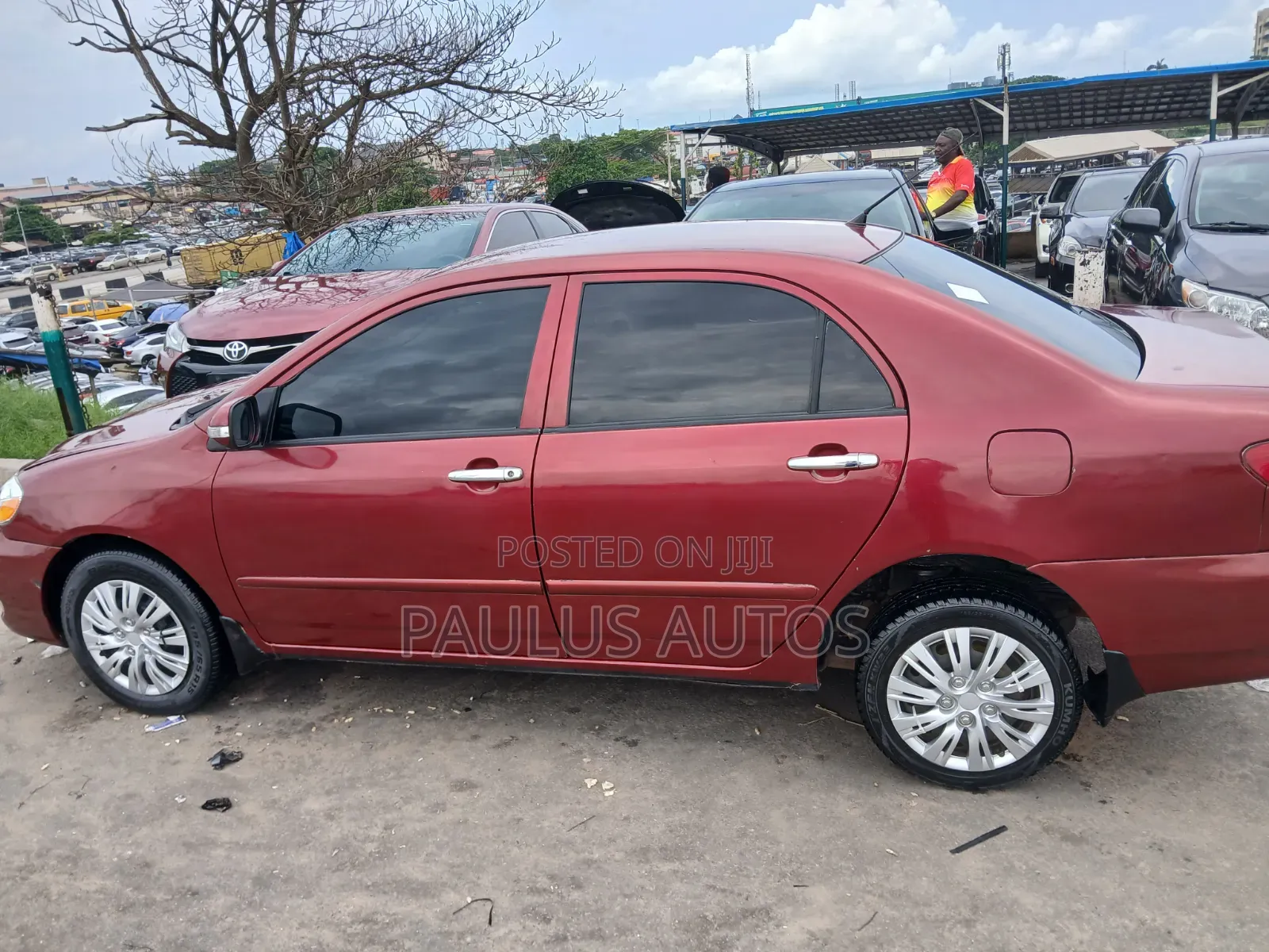 Toyota Corolla Sedan Automatic 2005 Red