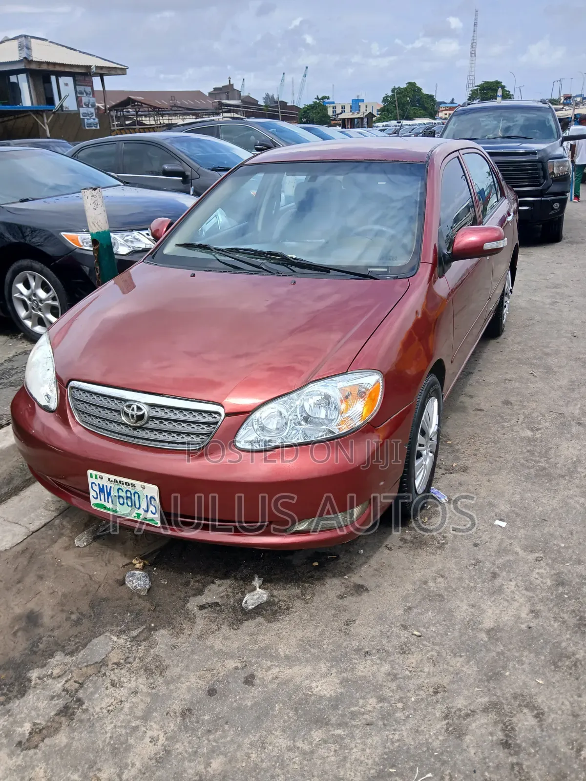 Toyota Corolla Sedan Automatic 2005 Red