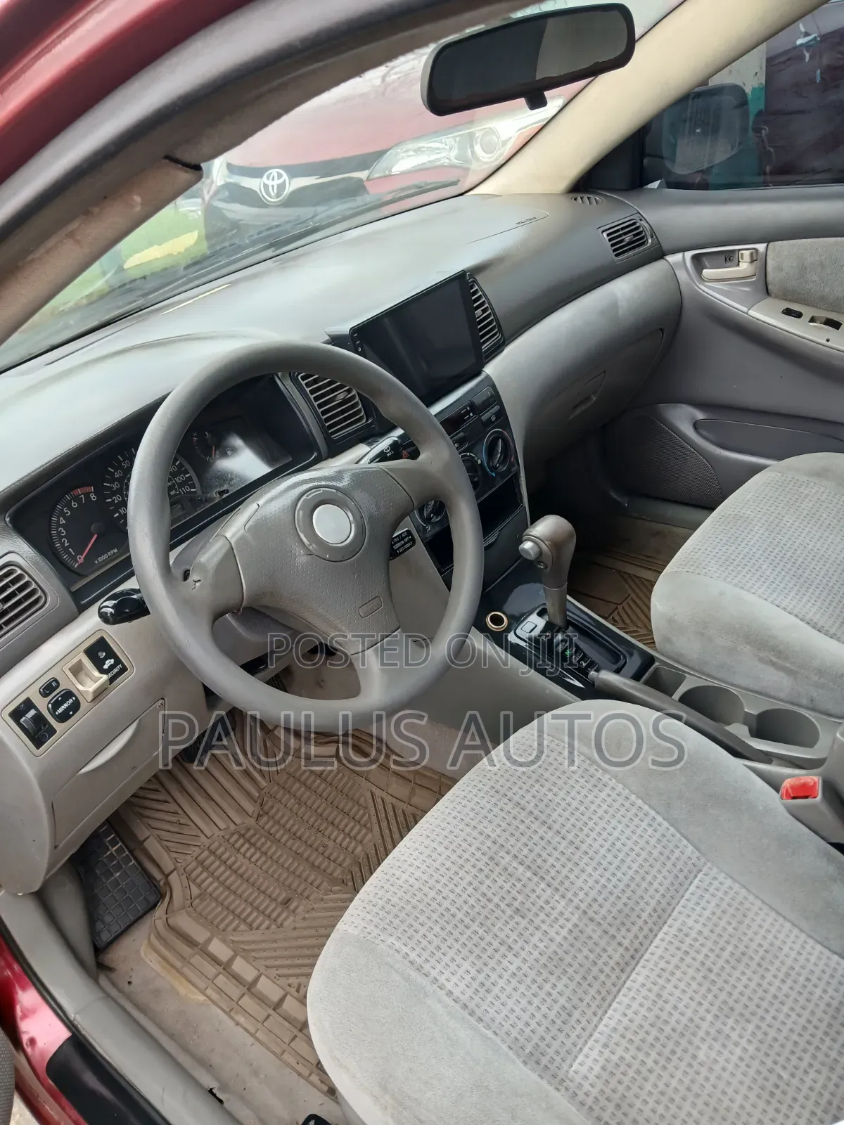 Toyota Corolla Sedan Automatic 2005 Red
