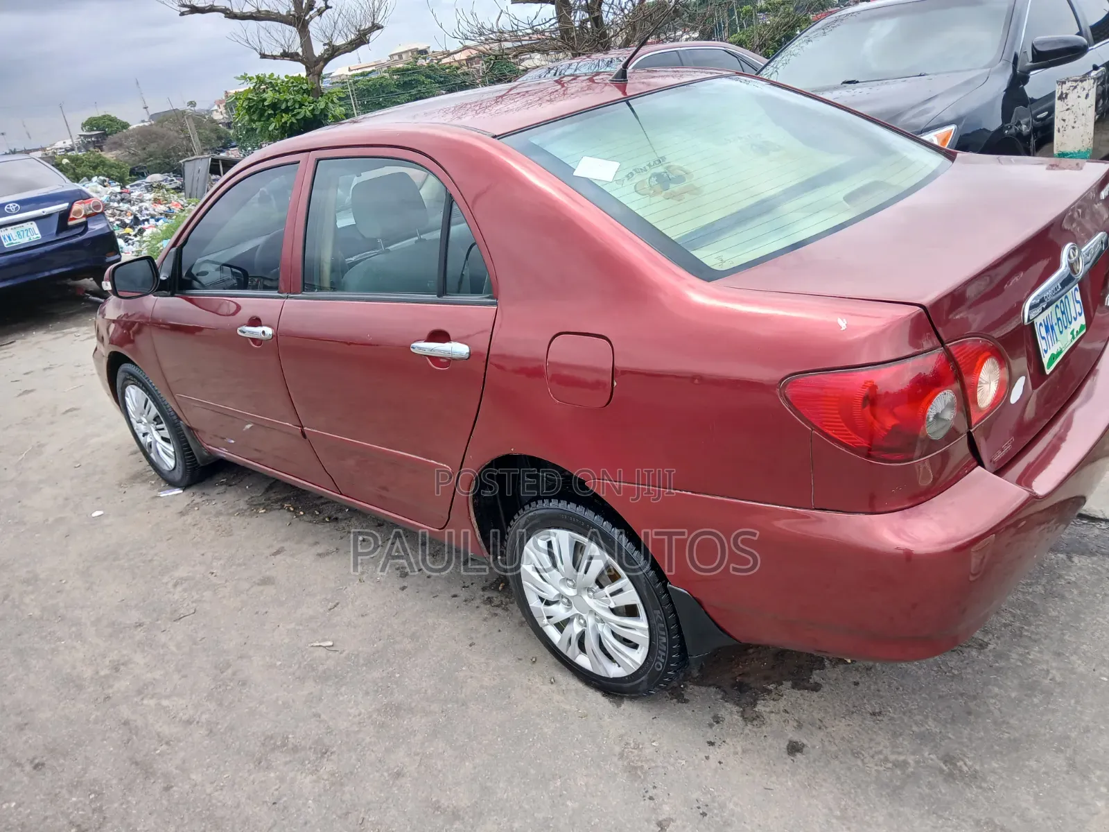 Toyota Corolla Sedan Automatic 2005 Red