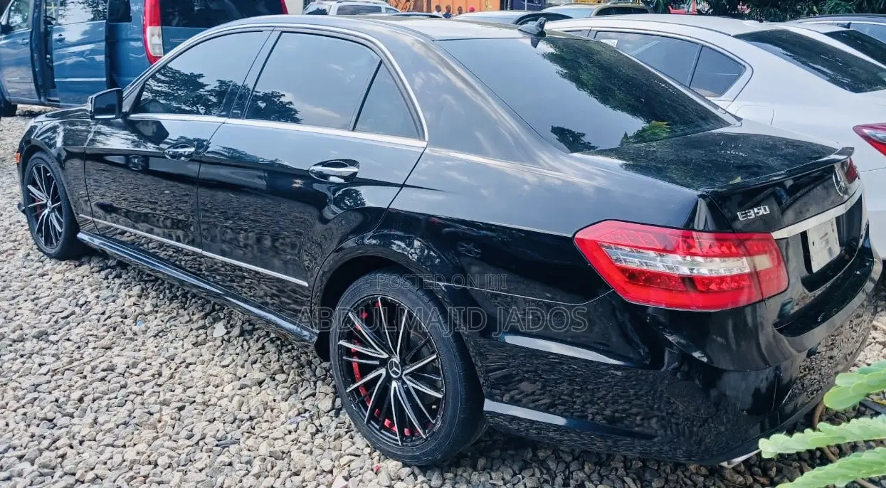 Mercedes-Benz E350 2012 Black