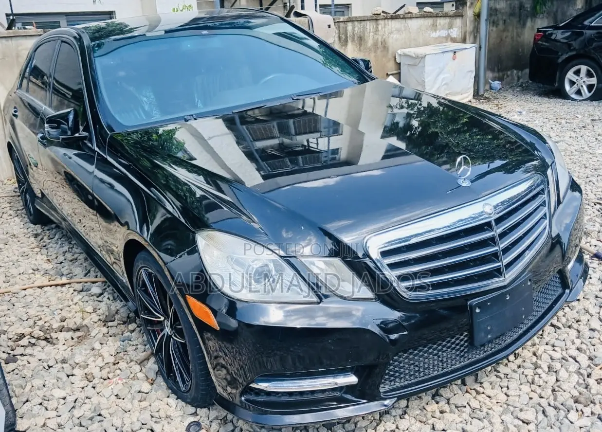 Mercedes-Benz E350 2012 Black