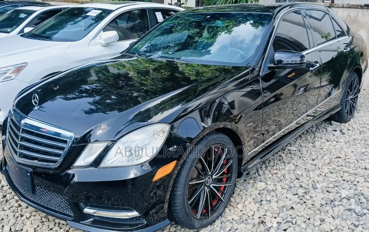 Mercedes-Benz E350 2012 Black