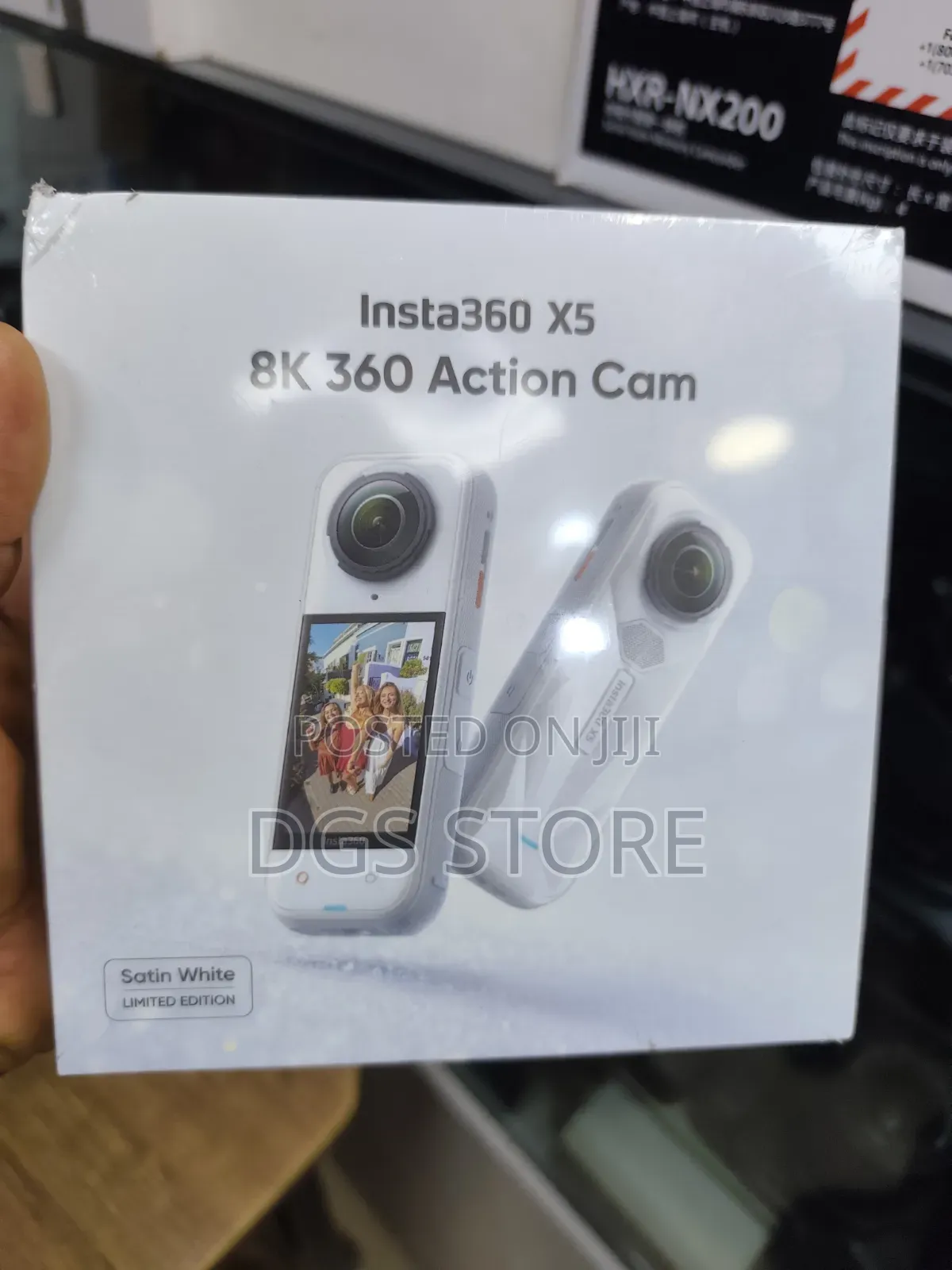 Insta360 X5 360 Action Cam Limited Edition Satin White