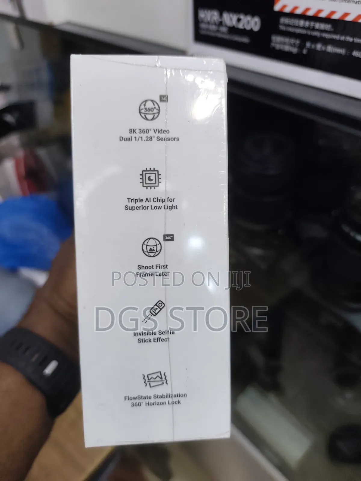 Insta360 X5 360 Action Cam Limited Edition Satin White