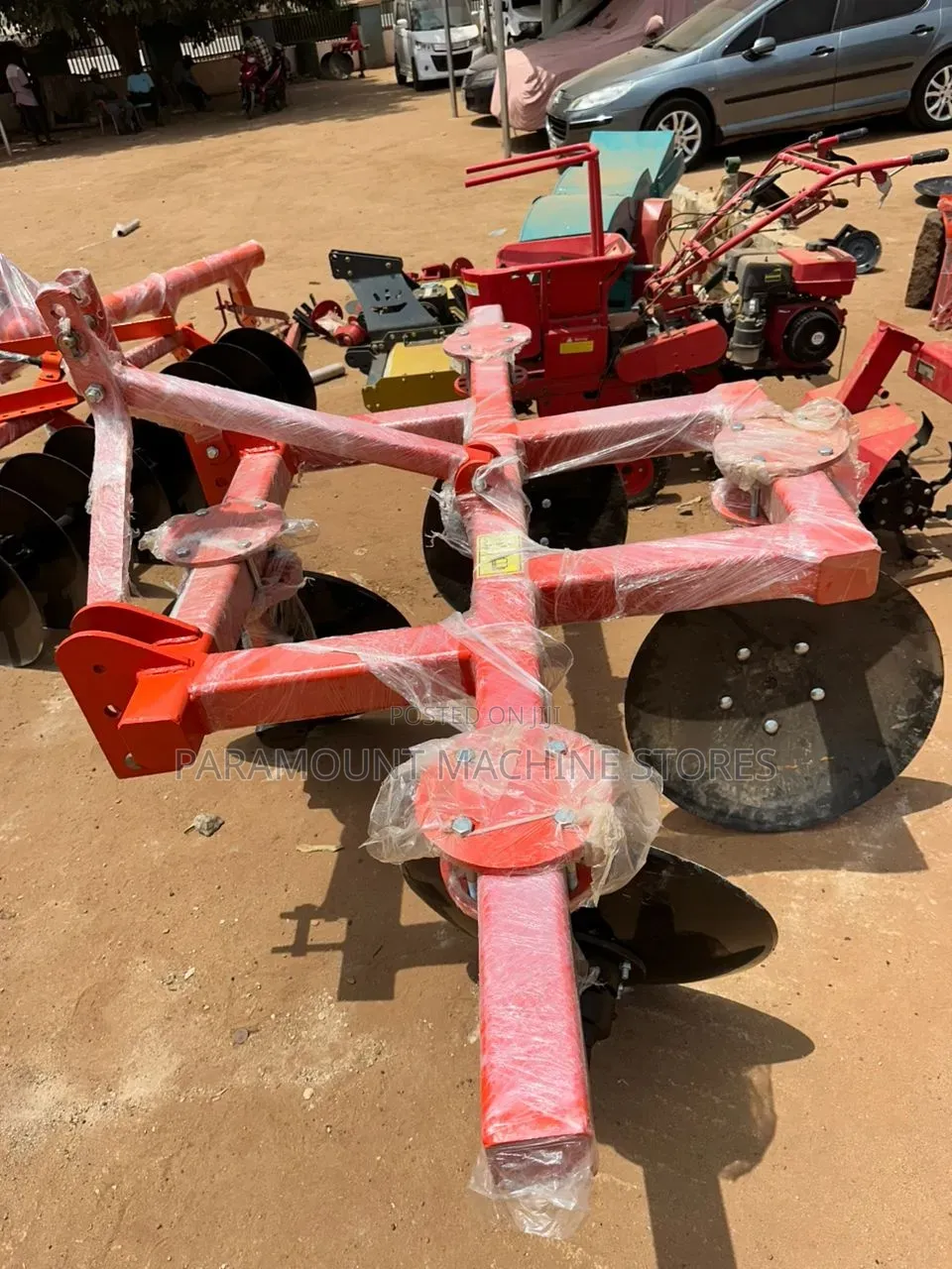 4 Disc Ridger Harrow