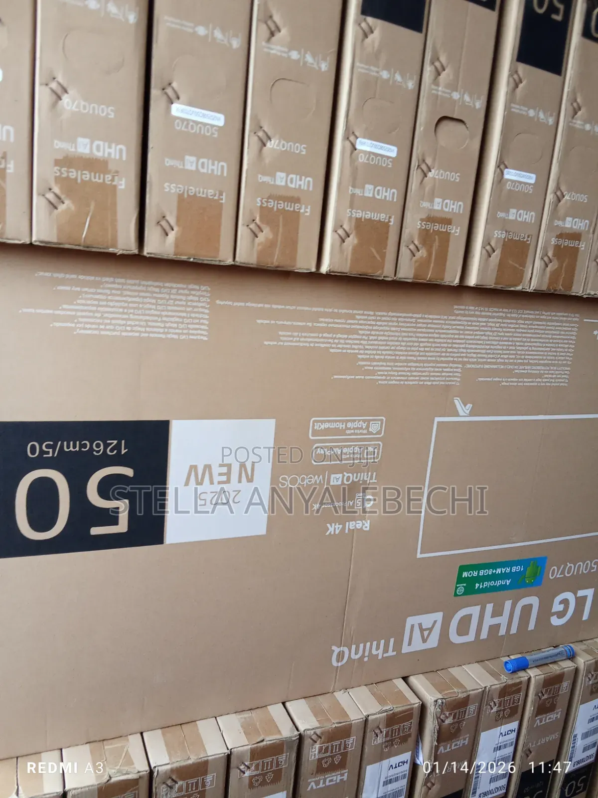 50inches Brand New Led Smart Tv