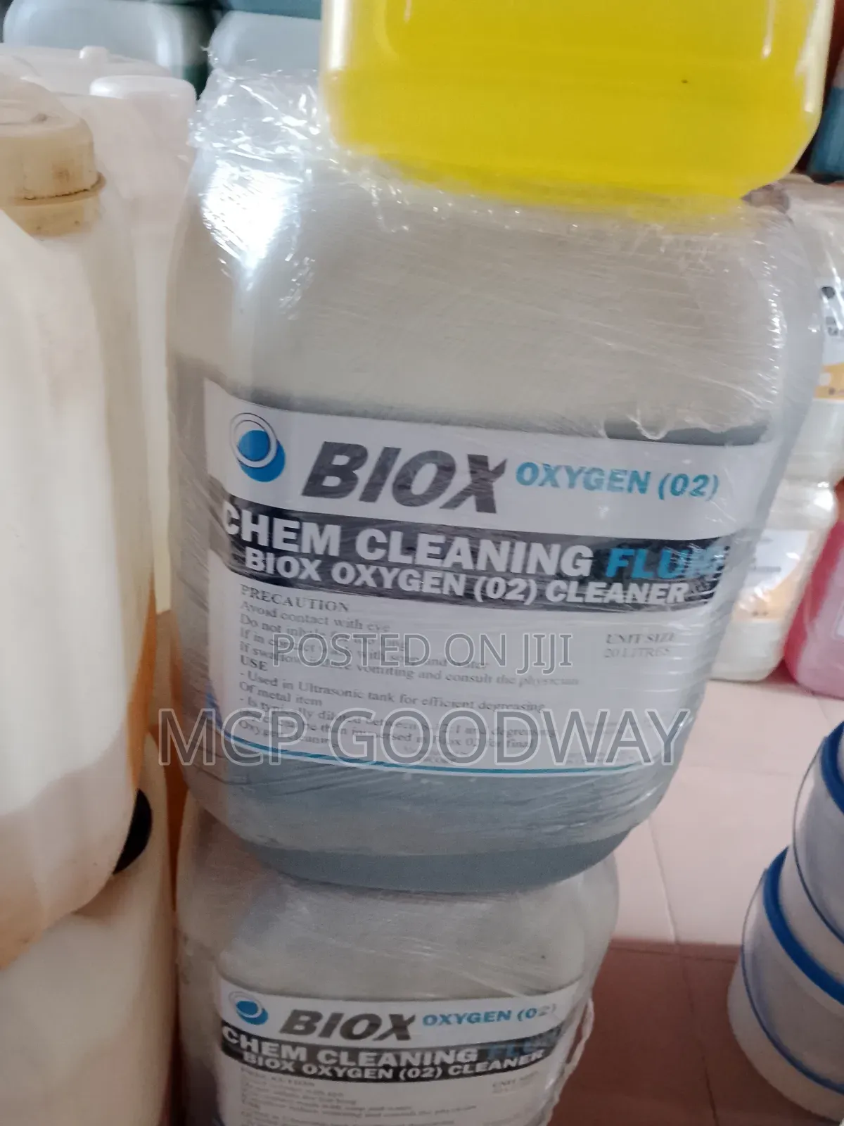 Biox Oxygen (02) Chem Cleaning Fluid