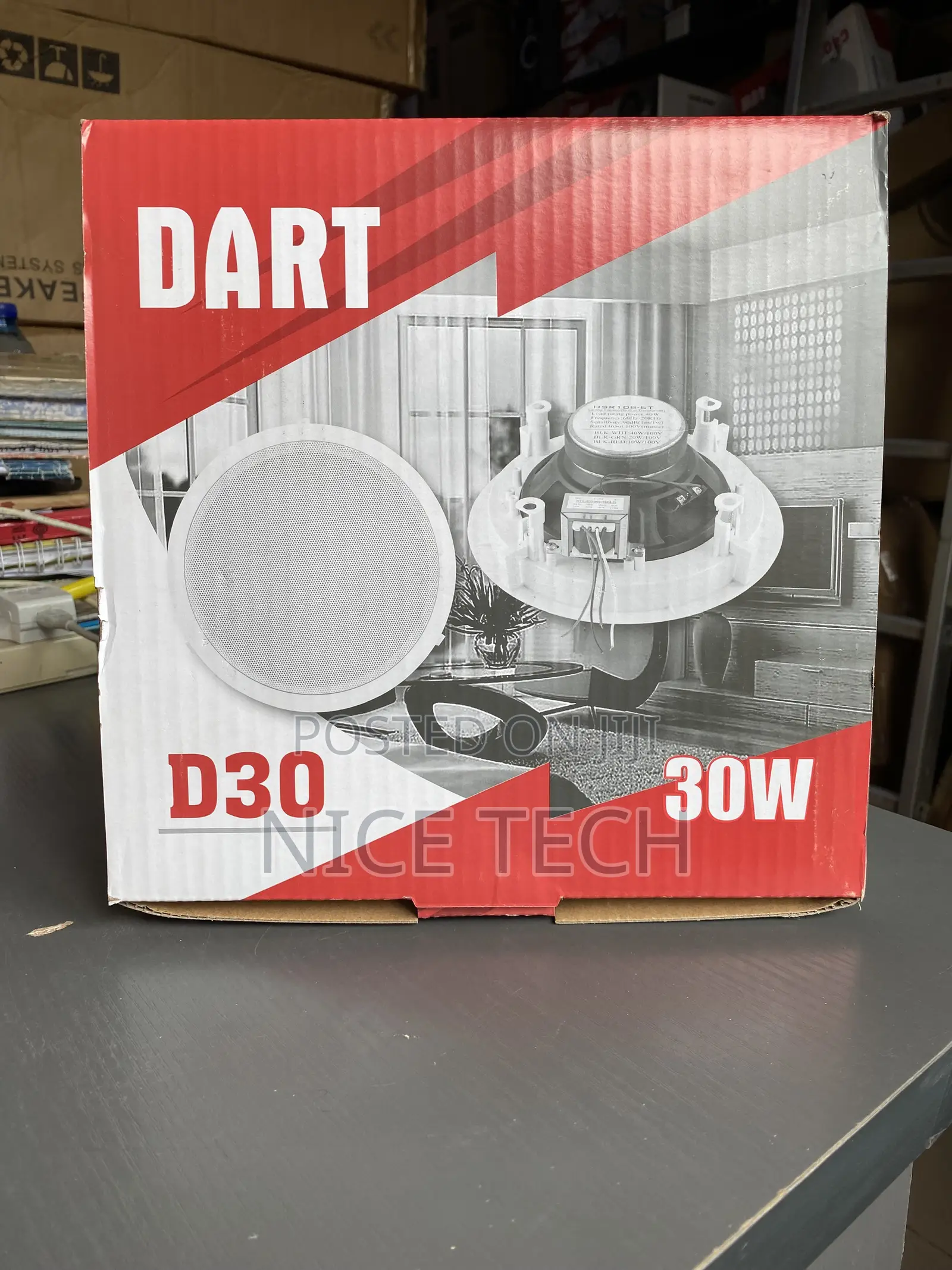 Dart D30 Ceiling Speaker 30w