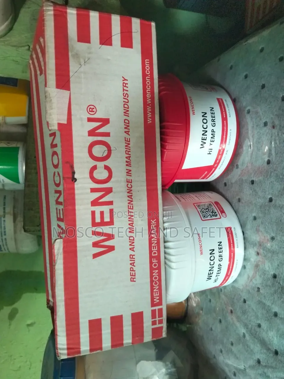 Original Wencon Industrial Epoxy Repair Kit