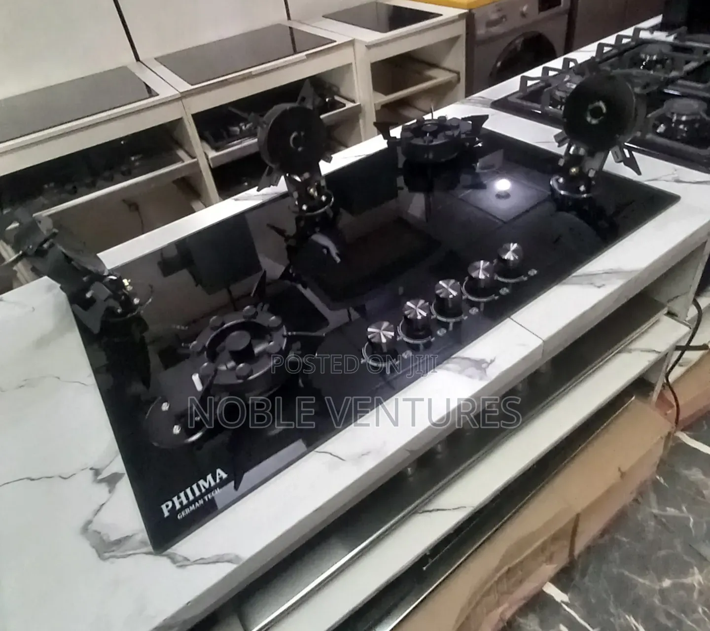 Original Phiima Luxury Flip Up Built-in Gas Cooker 90x60cm 100%Copper