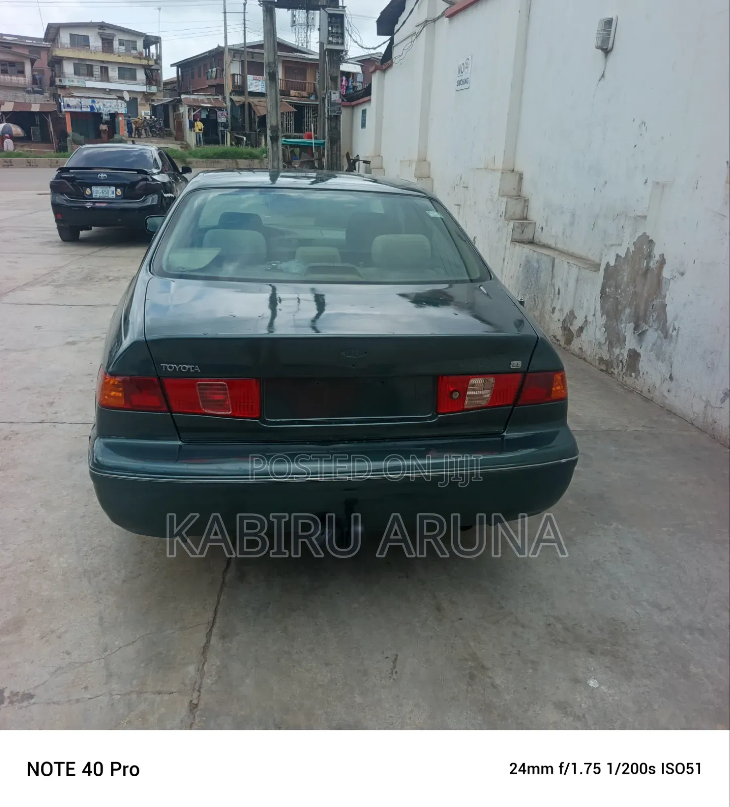 Toyota Camry 2001 Green