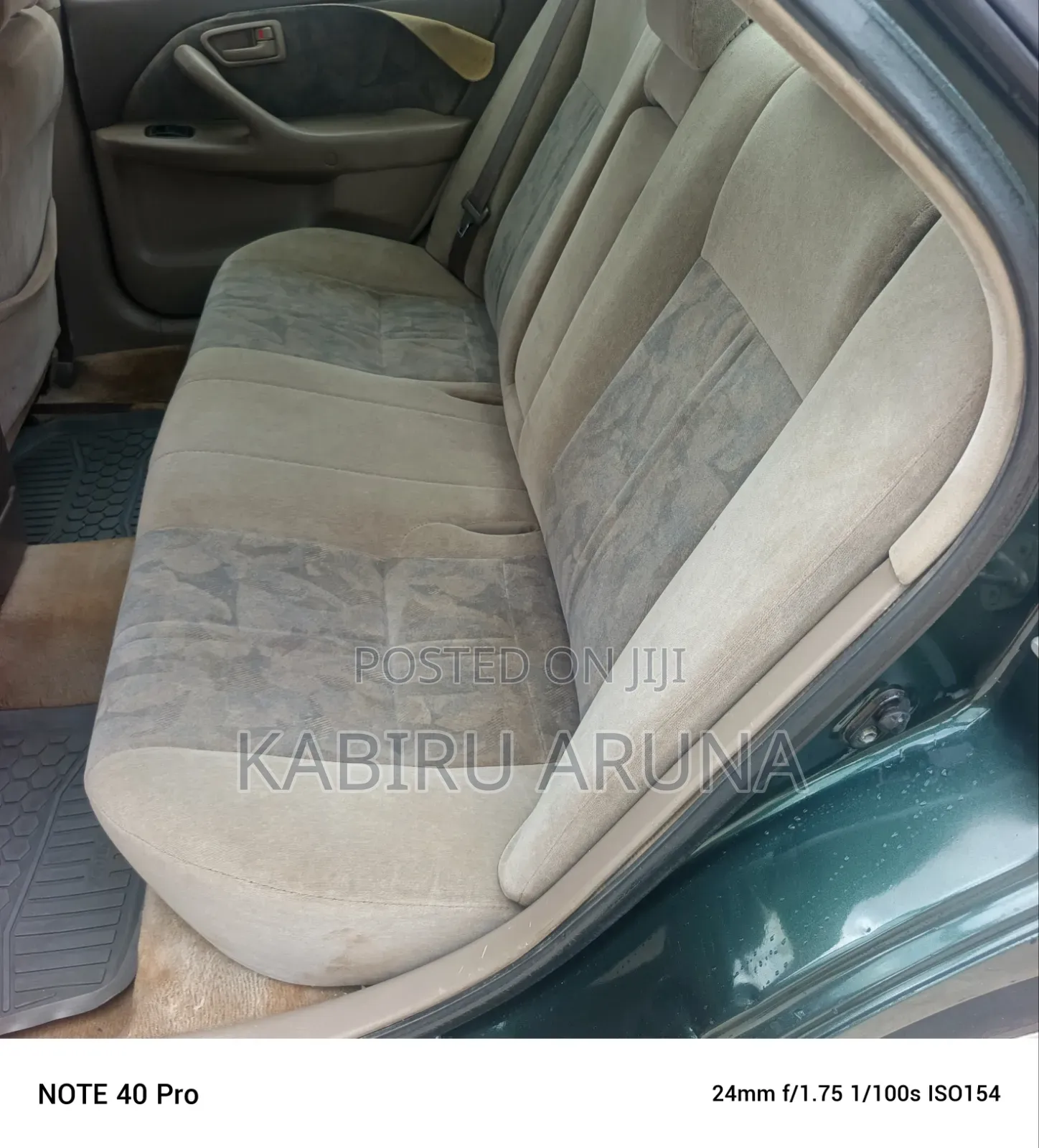Toyota Camry 2001 Green