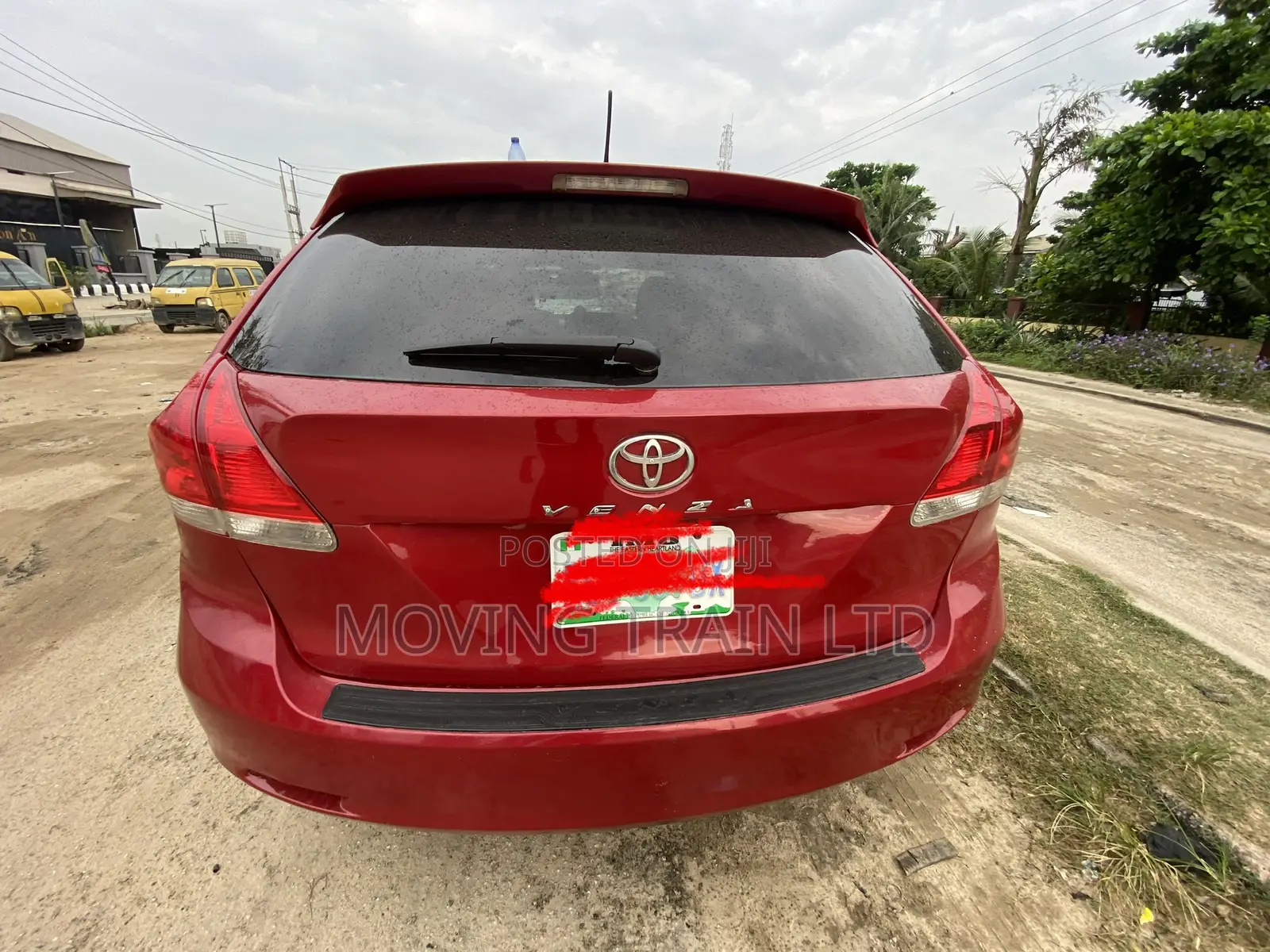 Toyota Venza Limited 2010 Red