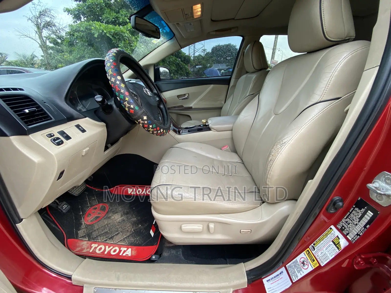 Toyota Venza Limited 2010 Red