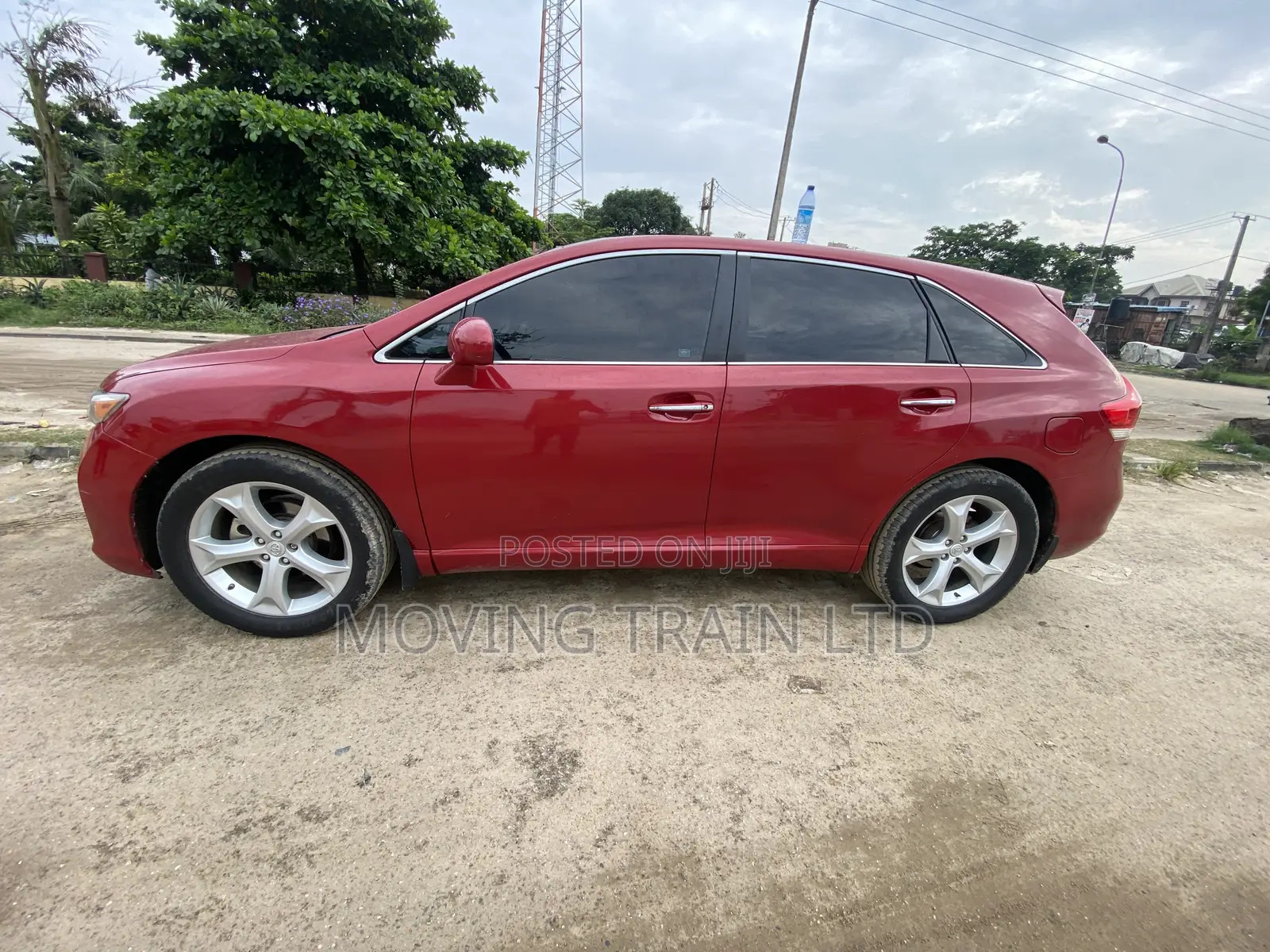 Toyota Venza Limited 2010 Red