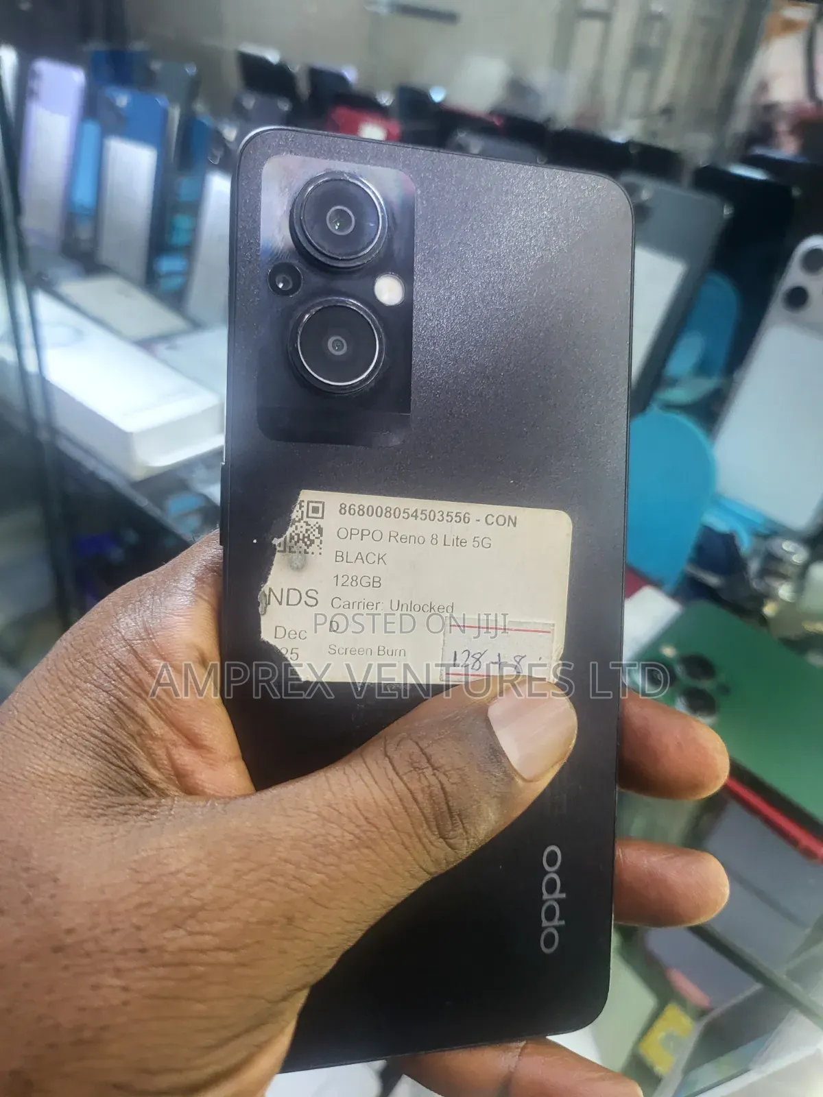 Oppo Reno8 Lite 128 GB Black