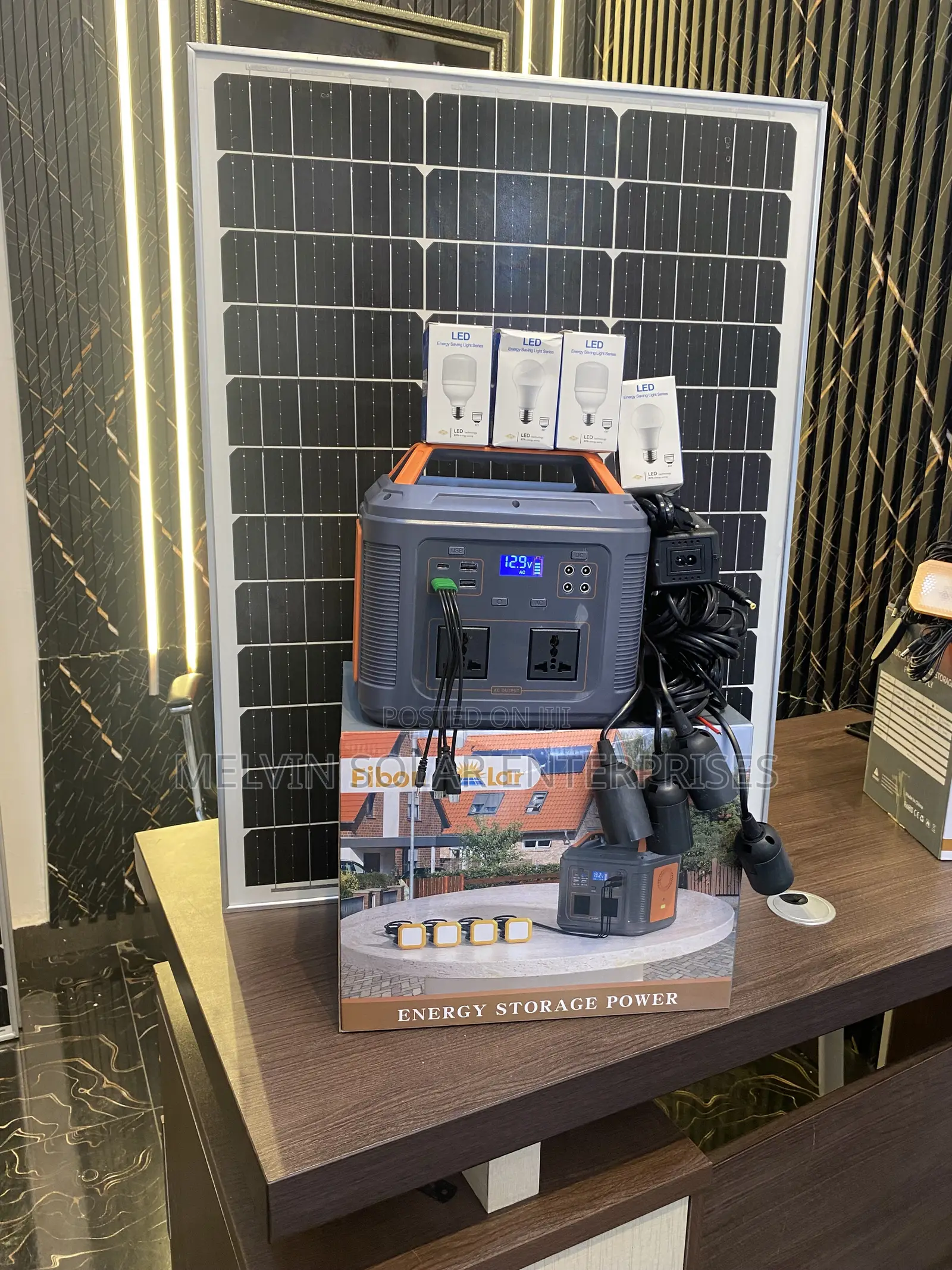 550watts Fibon Solar Generator Available Now in Store Now Available