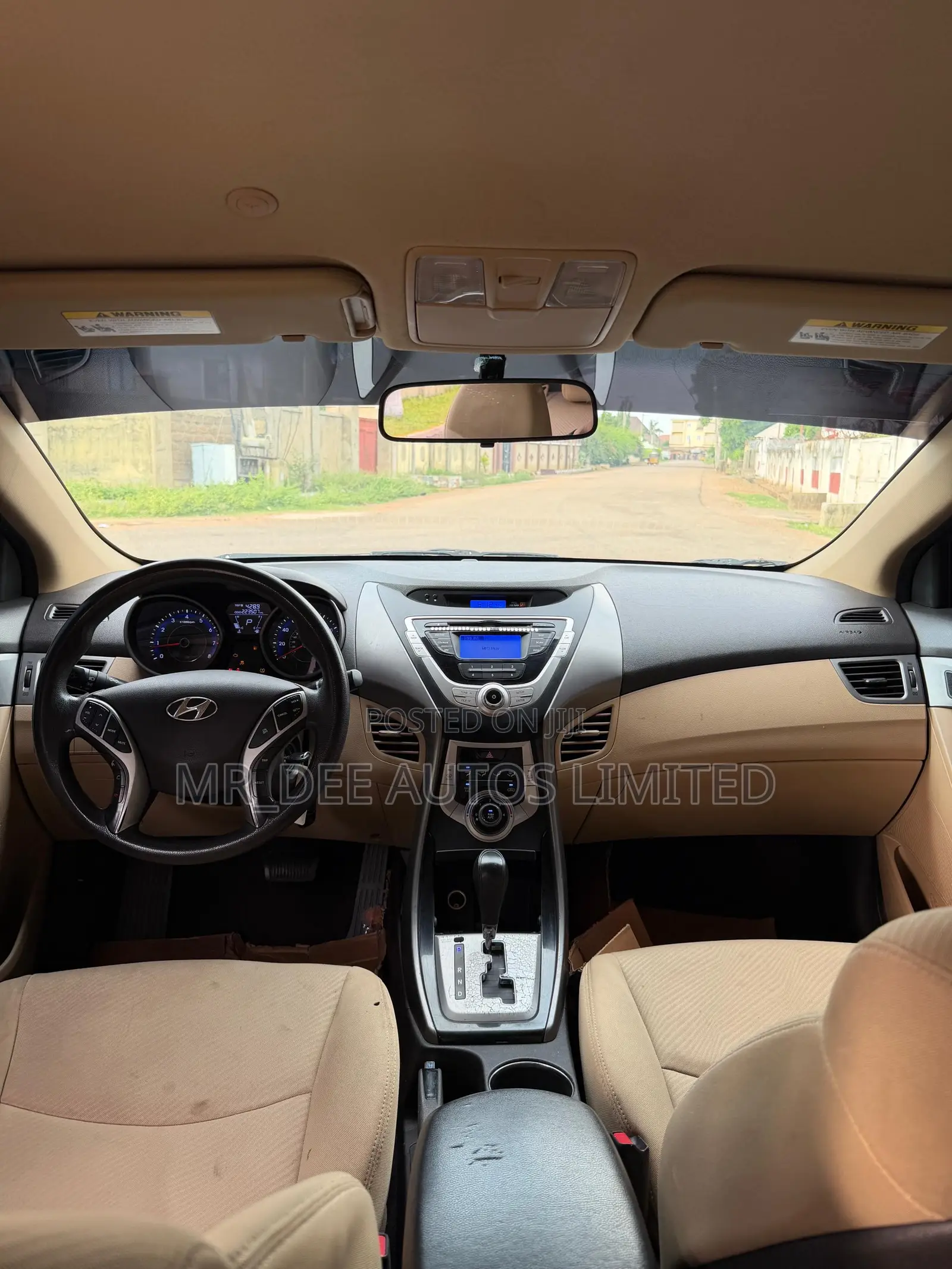 Hyundai Elantra 2011 Maroon
