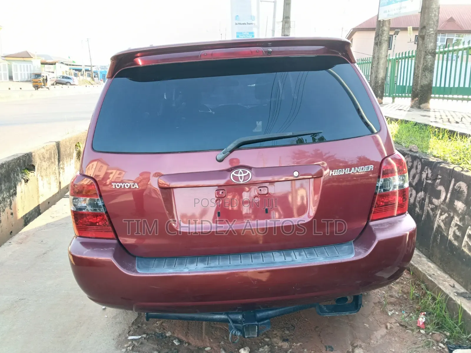 Toyota Highlander 2006 Red