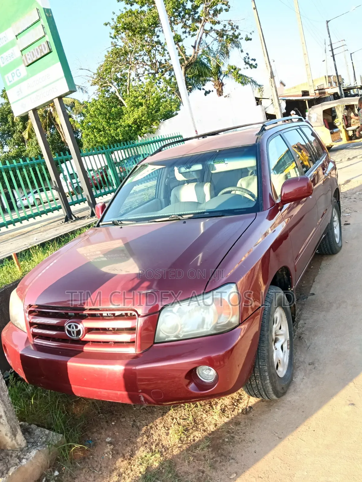 Toyota Highlander 2006 Red
