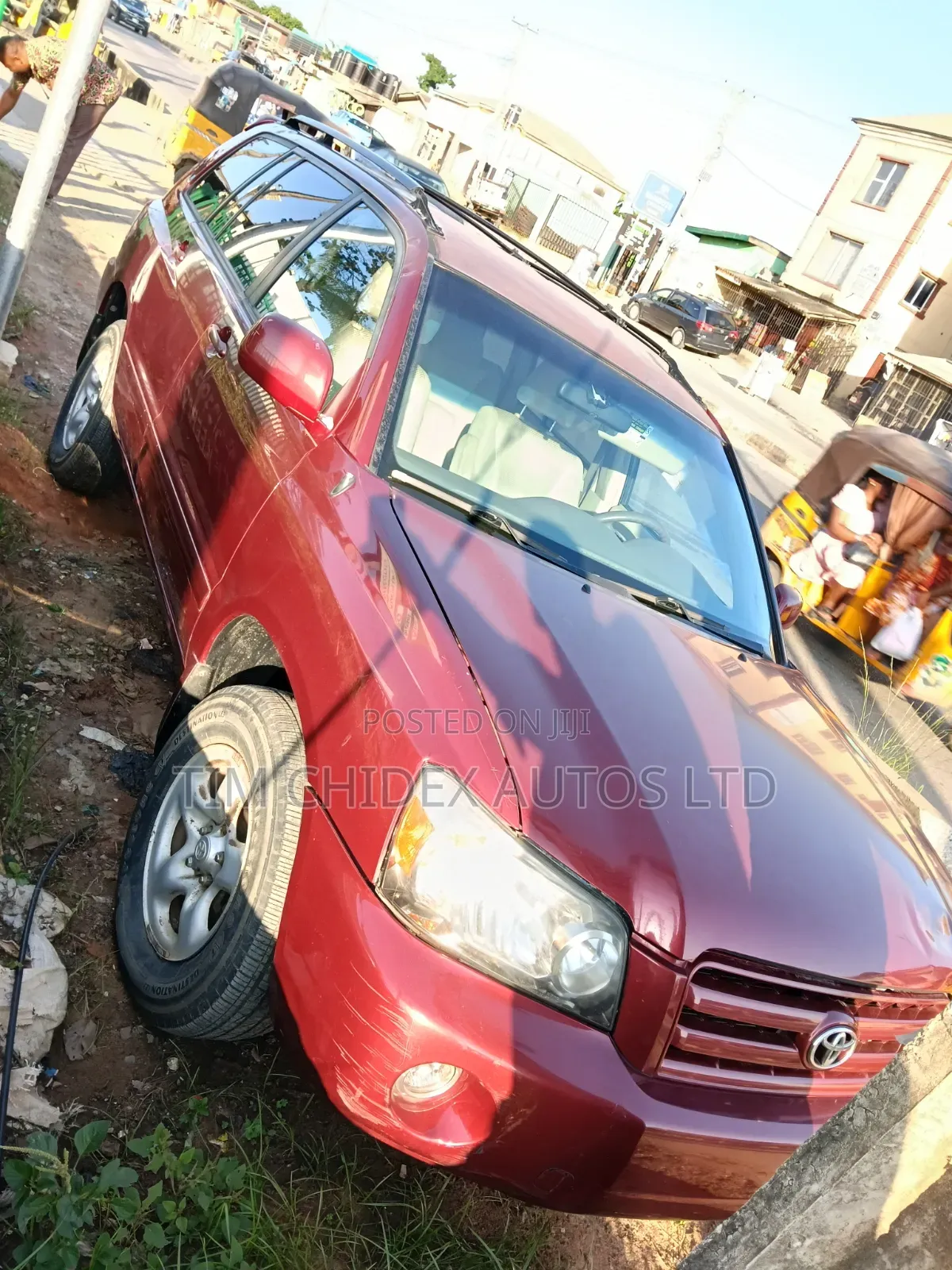 Toyota Highlander 2006 Red
