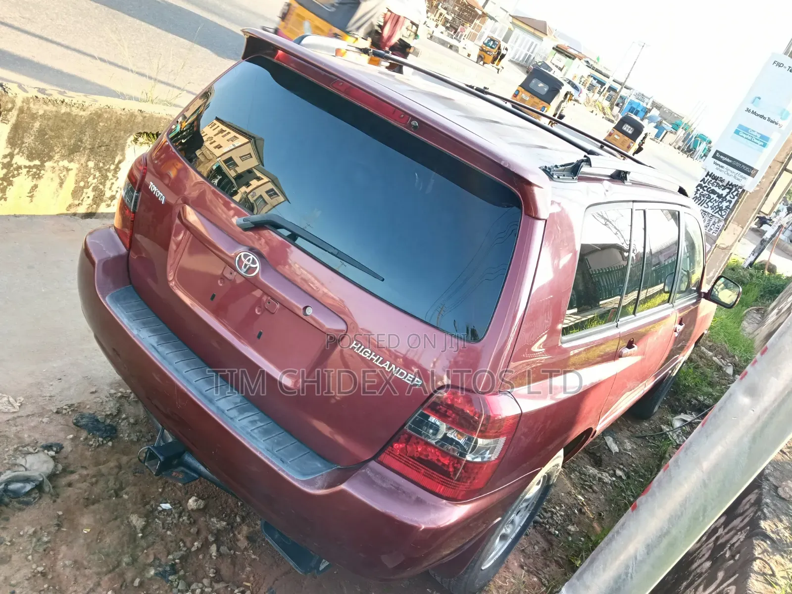 Toyota Highlander 2006 Red