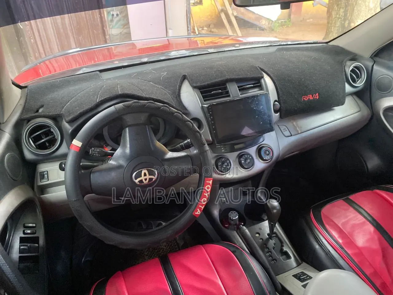 Toyota RAV4 2007 Red