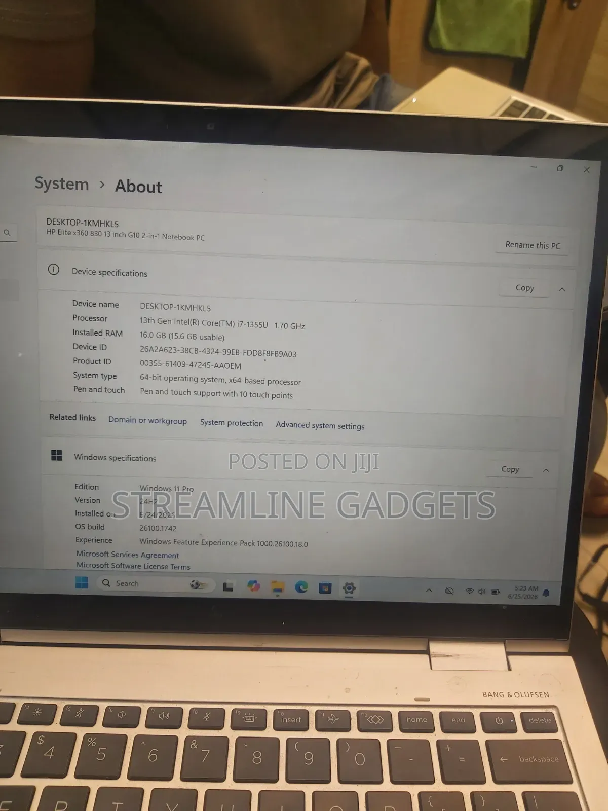 Laptop HP EliteBook 830 G9 16GB Intel Core i7 SSD 512GB