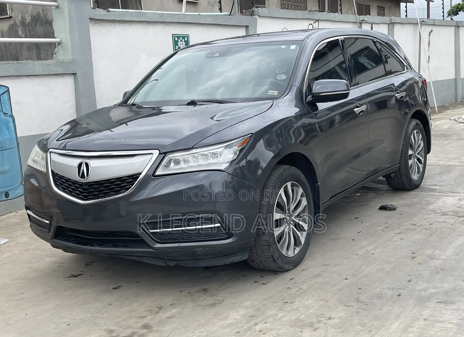 Acura MDX SH 4dr SUV AWD (3.5L 6cyl 9A) 2016 Gray