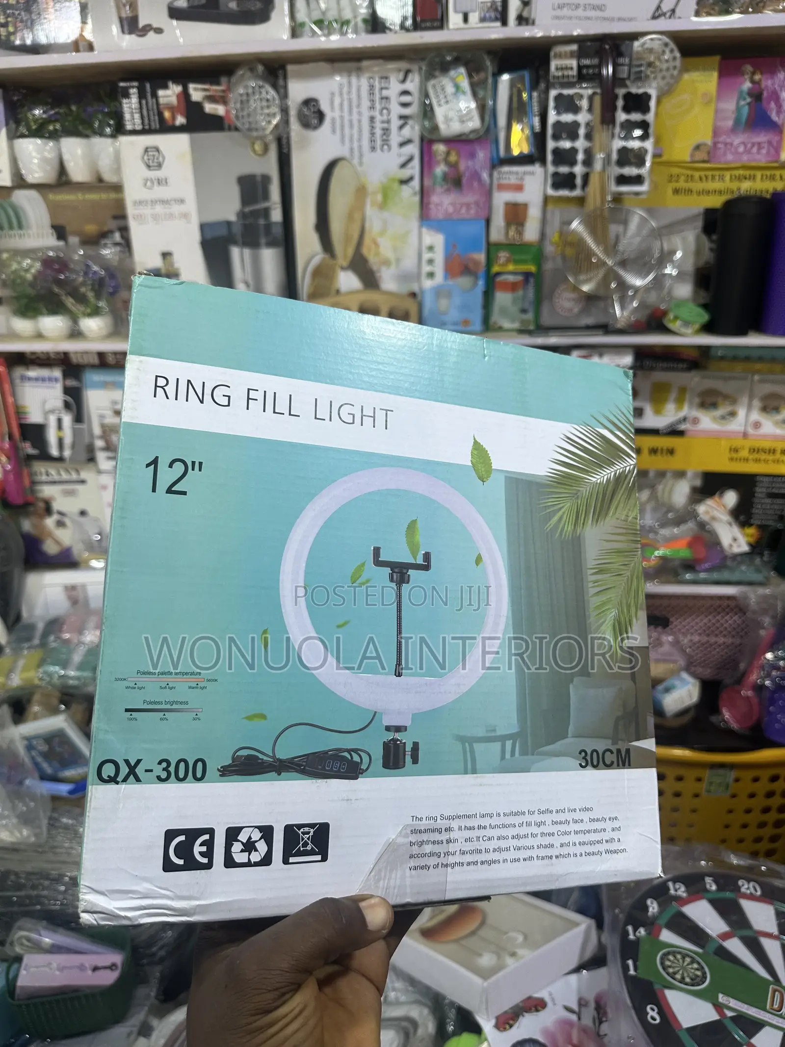 12 Inches Ringlight With Stand For Phone