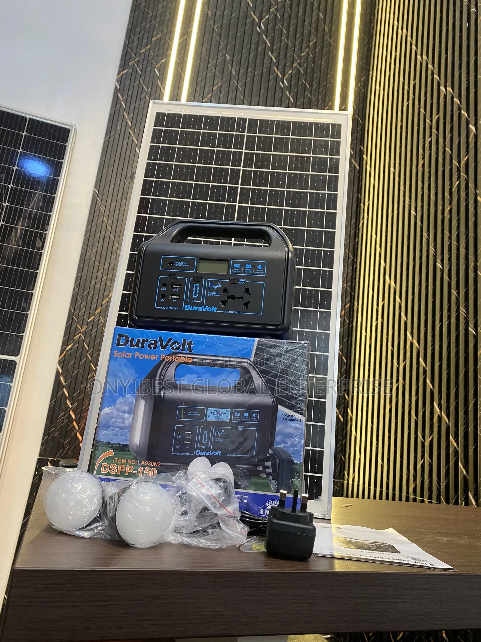 Portable Solar Backup System for Your Devices
