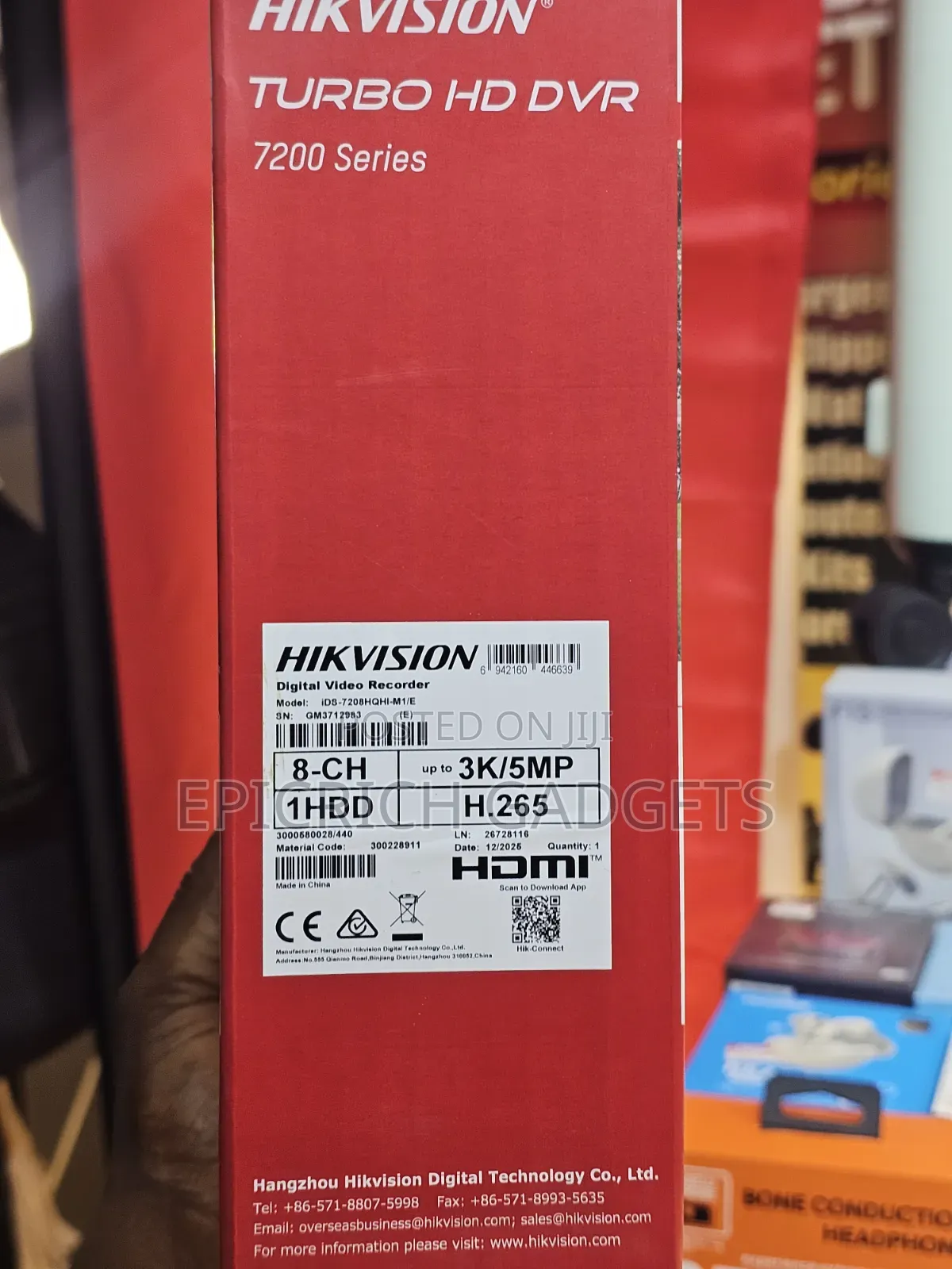 Hikvision Turbo Hd 8 Channel 5mp DVR Video Recorder