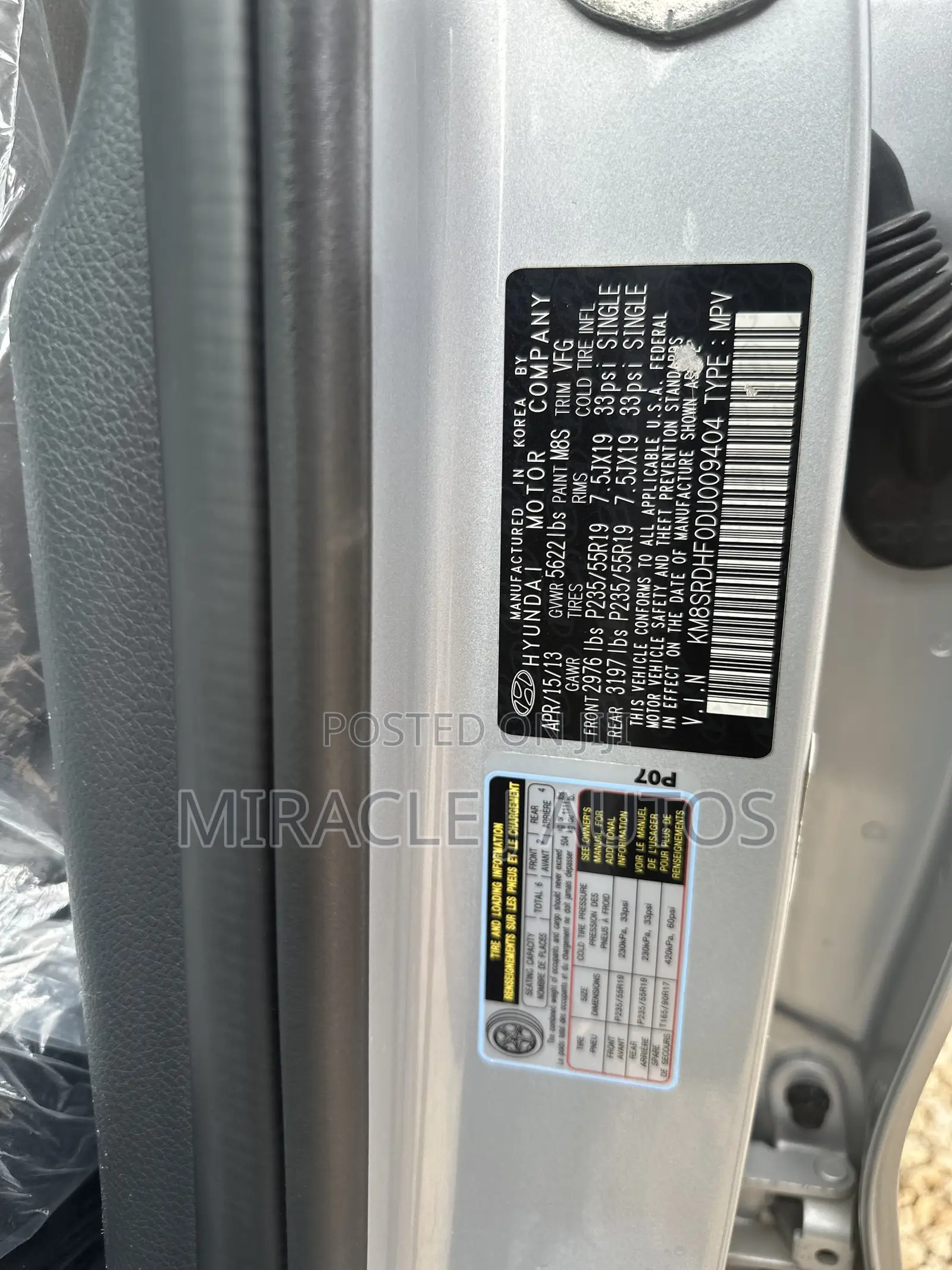 Hyundai Santa Fe 2013 Silver