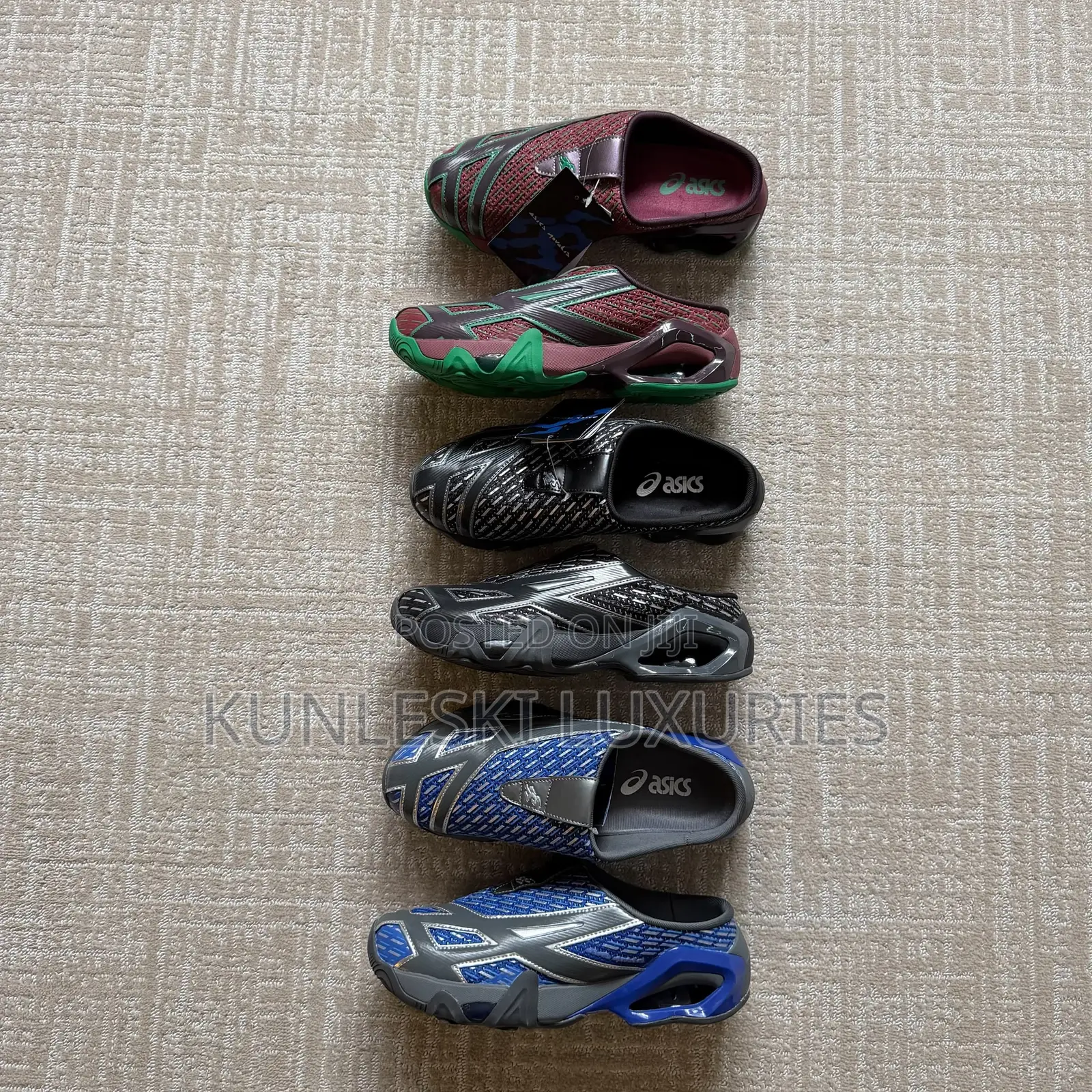 Original Kiko Kostadinov X Asics Novalis Gel Styrax Clogs
