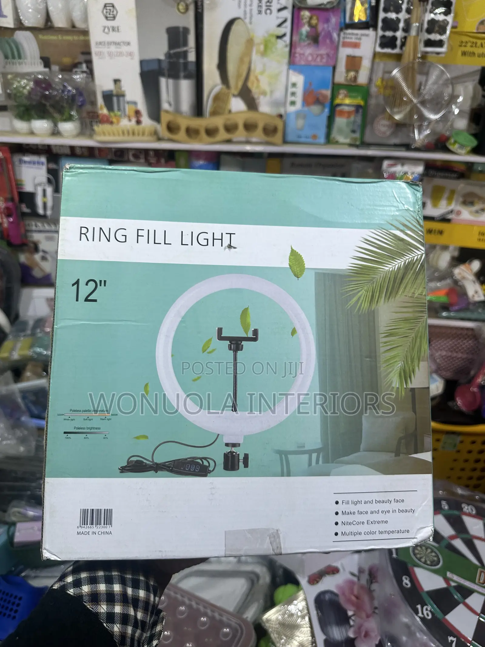 12 Inches Ringlight With Stand For Phone