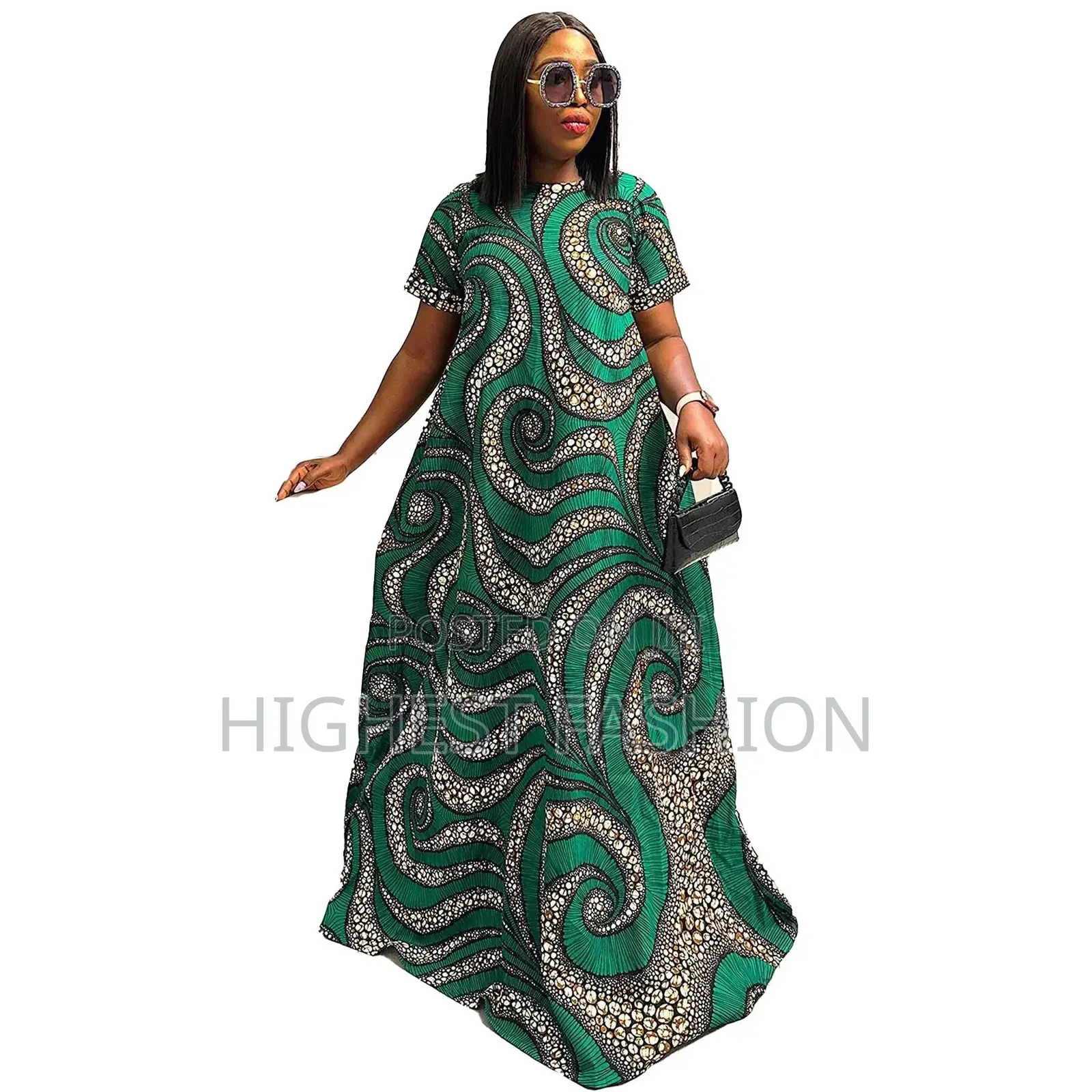 Abaya Dashiki Long Maxi Dress