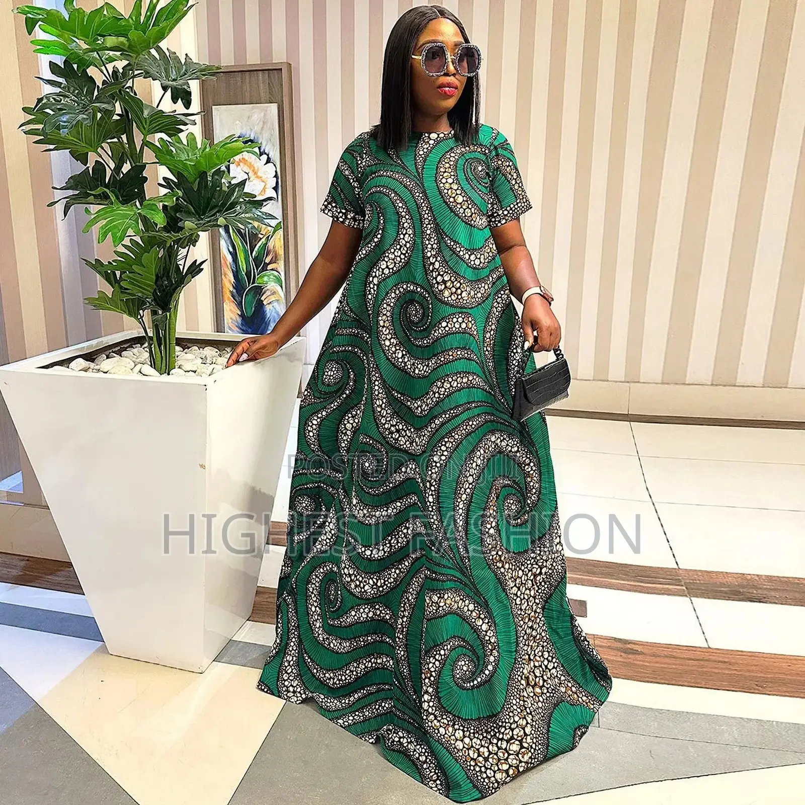 Abaya Dashiki Long Maxi Dress