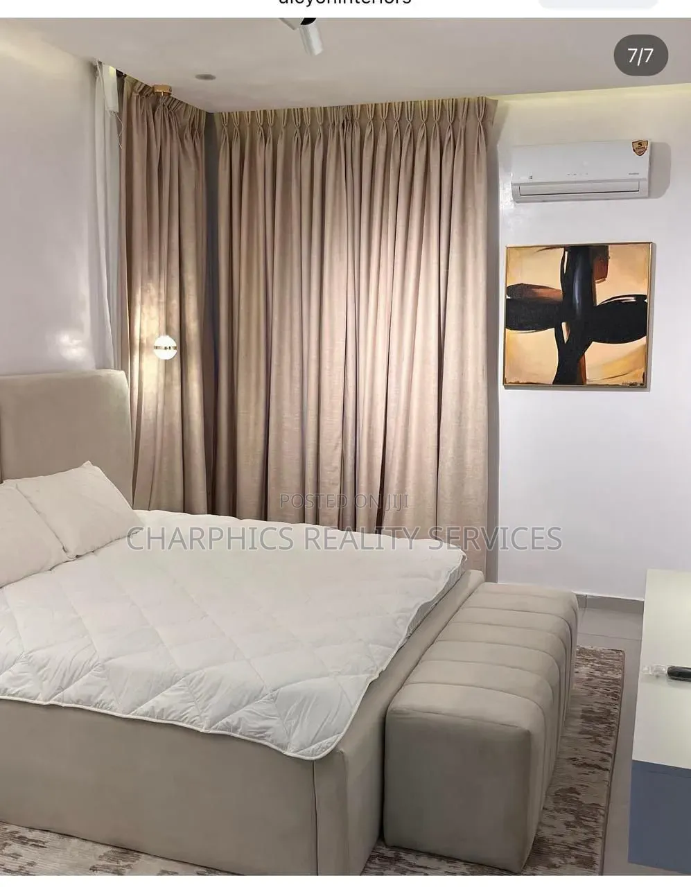 Furnished 3bdrm Apartment in Osapa london for rent