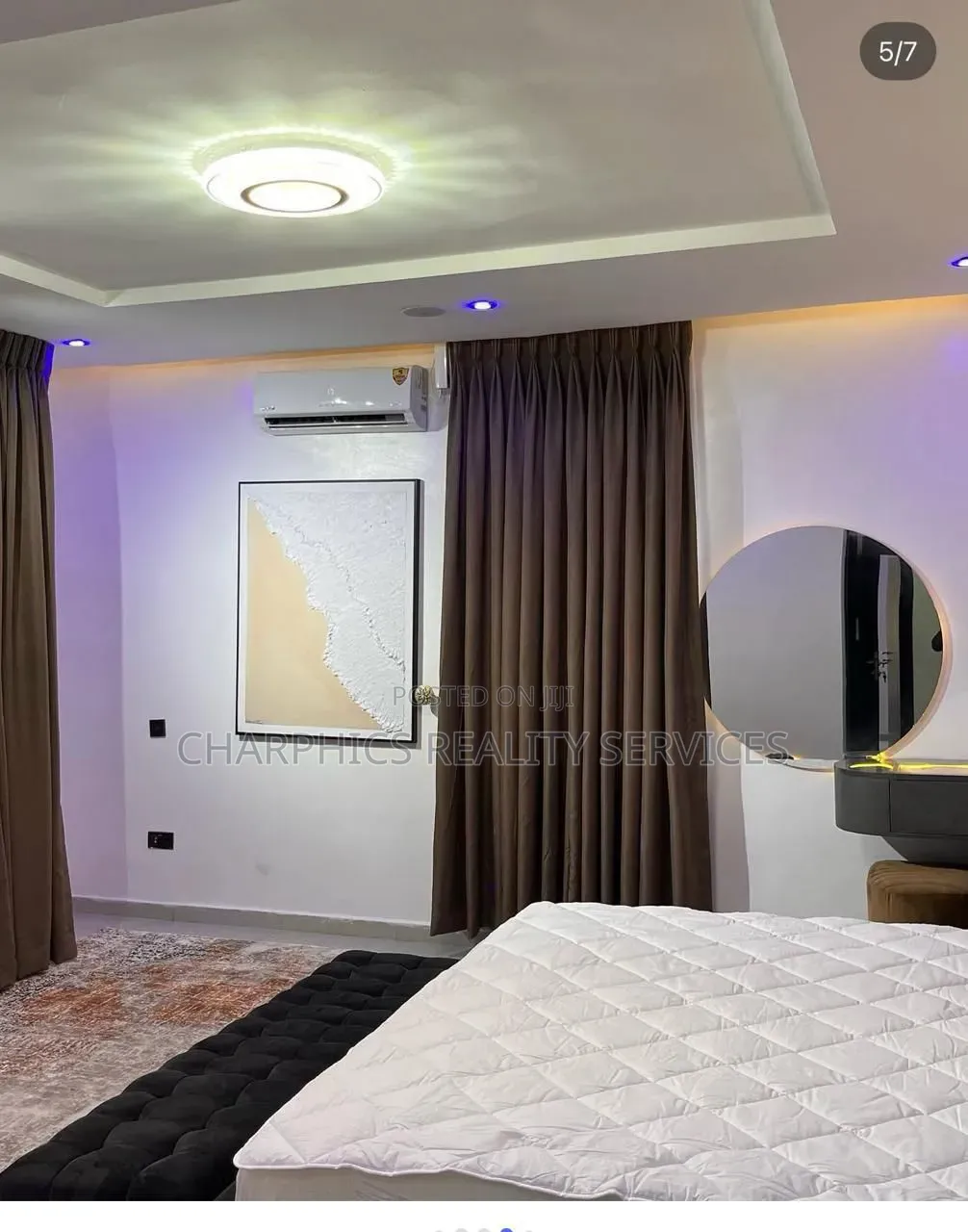 Furnished 3bdrm Apartment in Osapa london for rent