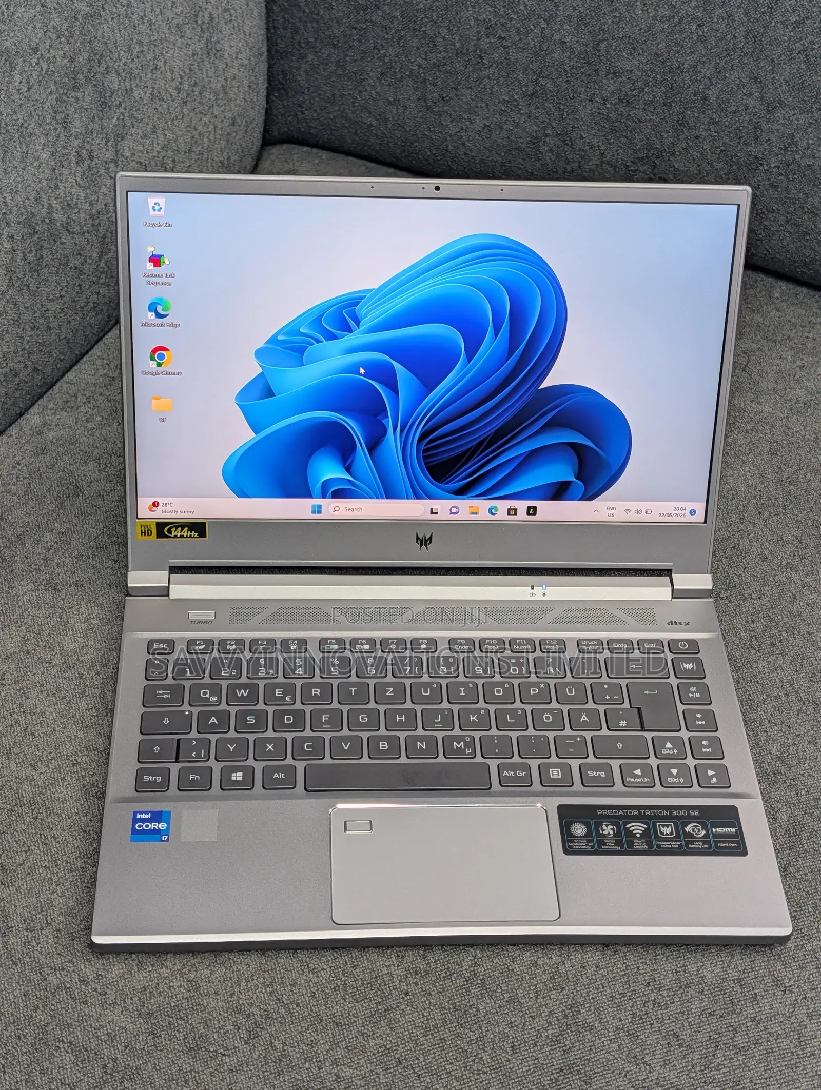 Laptop Acer Predator Triton 300 16GB Intel Core i7 SSD 1T