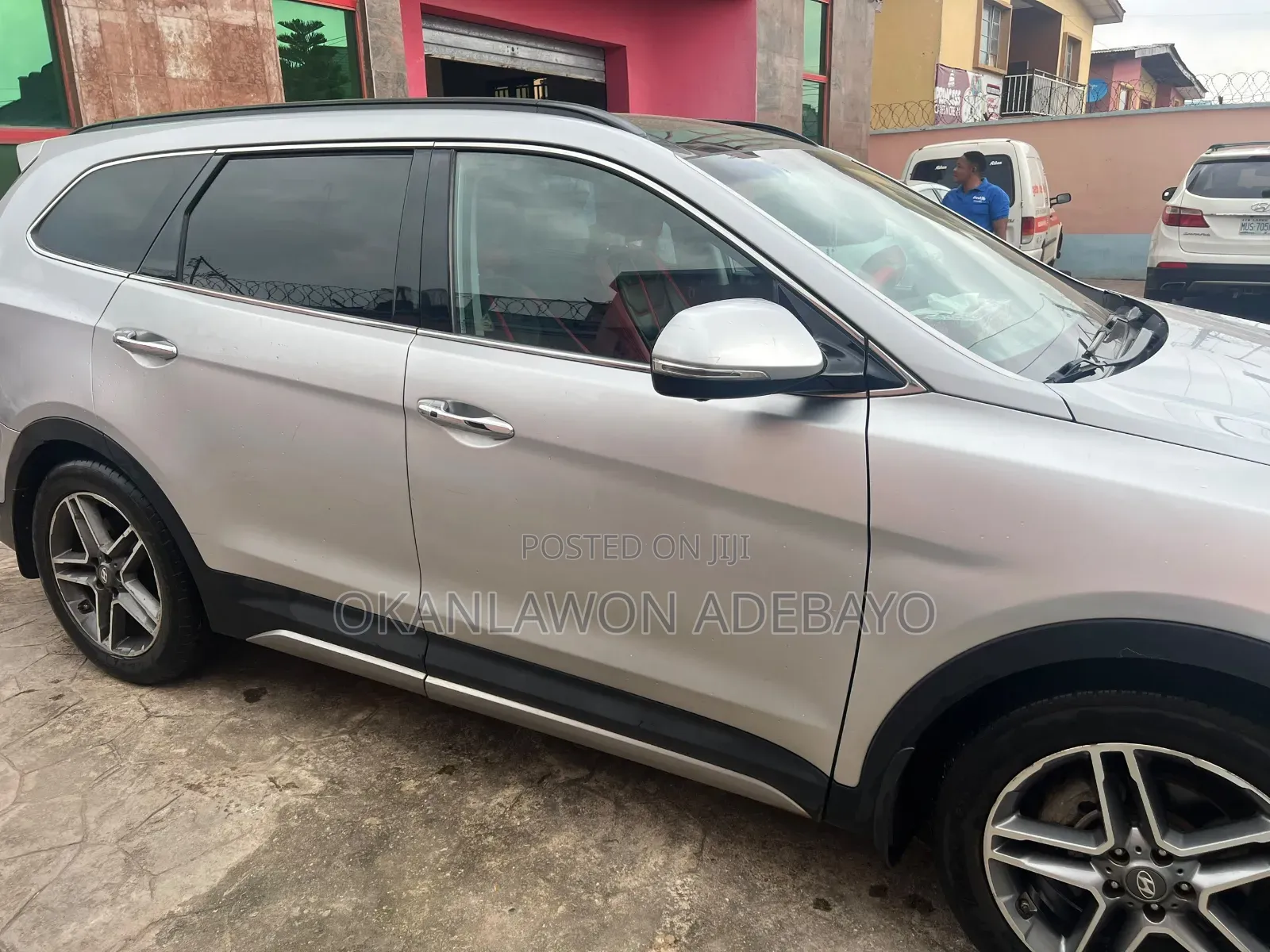 Hyundai Santa Fe 2017 Silver